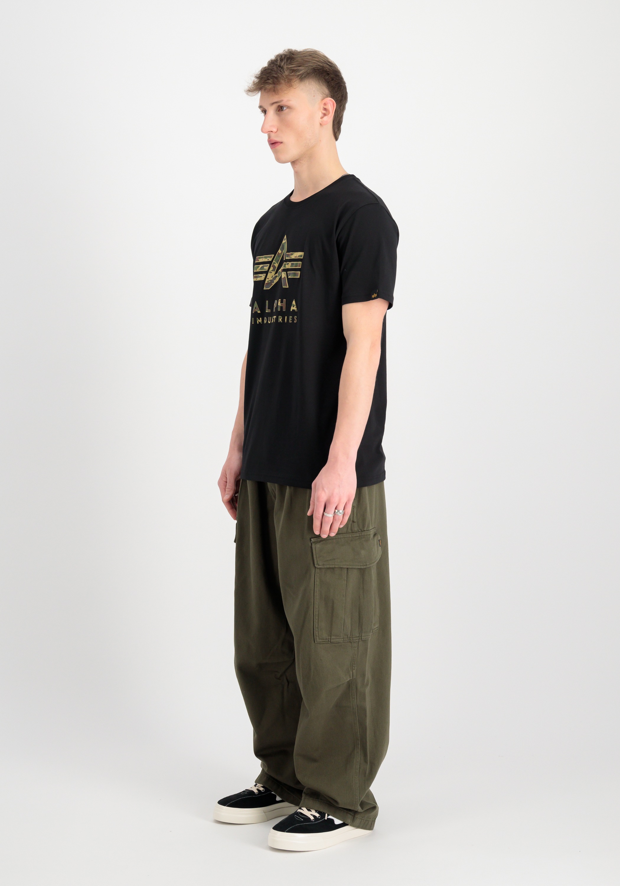 Alpha Industries T-Shirt »Camo Puff Print T-Shirt T-Shirt«