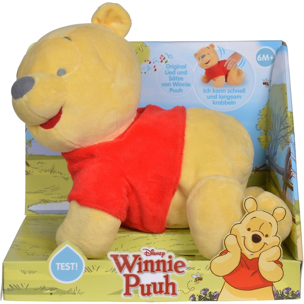 SIMBA Kuscheltier »Disney Winnie the Pooh, Krabbel mit mir«