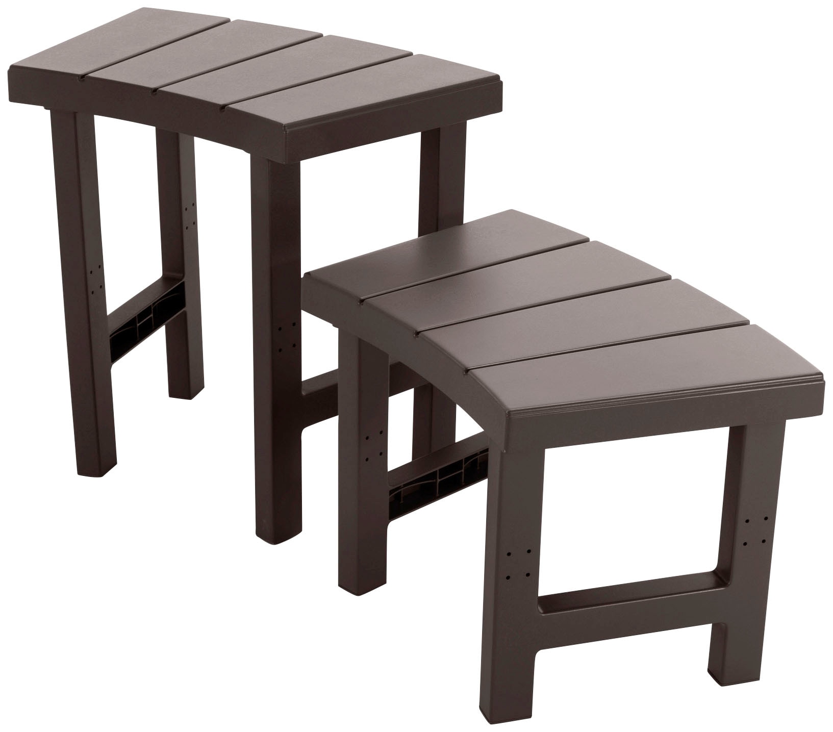 Sitzbank »2 MEDIUM AND 2 TALL SPA BENCH«, (Set)