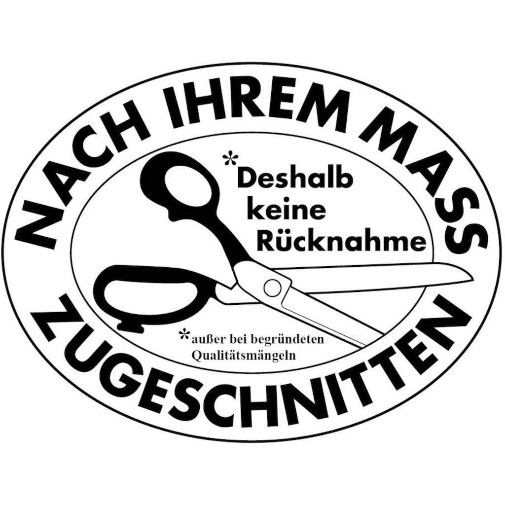 GARESA Gardinenschiene »Kunststoffschiene CREDO«, 2 läufig-läufig, Wunschmaßlänge