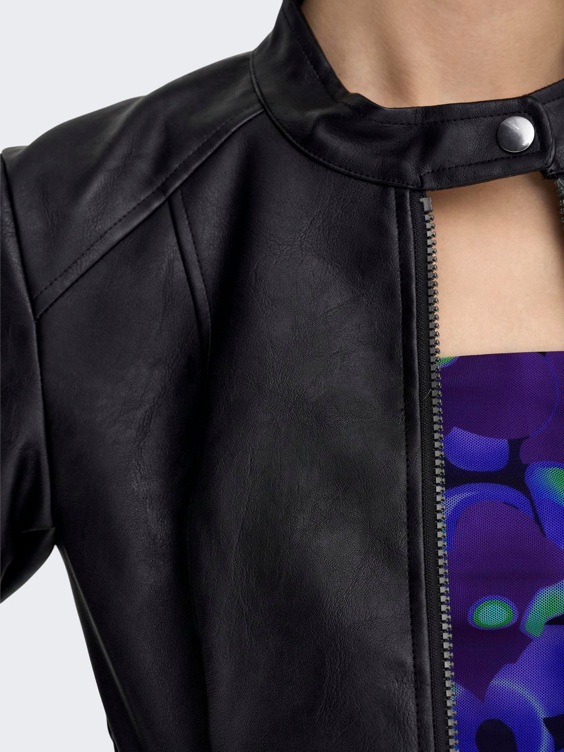 JDY Lederimitatjacke »JDYEMILY FAUX LEATHER JACKET OTW NOOS«