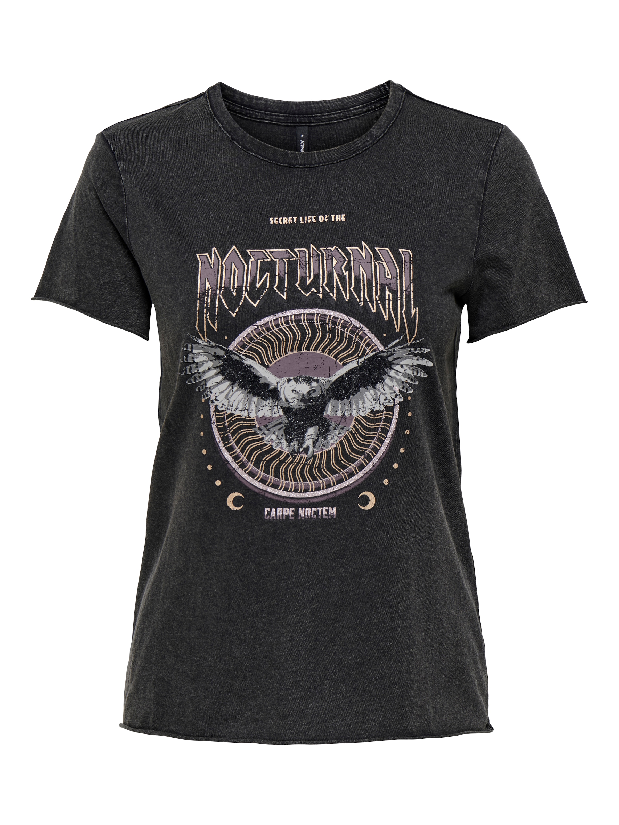 ONLY Rundhalsshirt »ONLLUCY REG S/S TOP JRS NOOS«, unterschiedlich bedruckt
