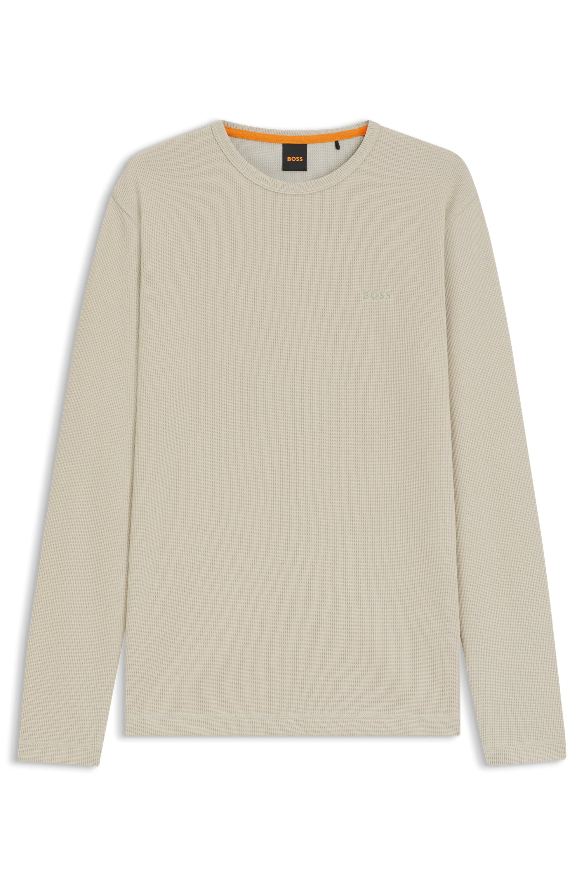 BOSS ORANGE Langarmshirt »Tempesto«, mit BOSS-Stickerei