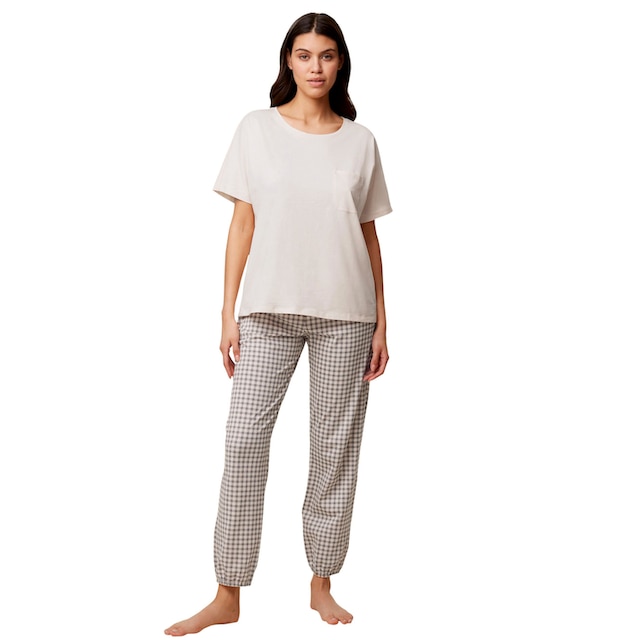 Triumph Schlafhose, Pyjamahose kartiert mit seitlichen Taschen kaufen im  OTTO Online Shop