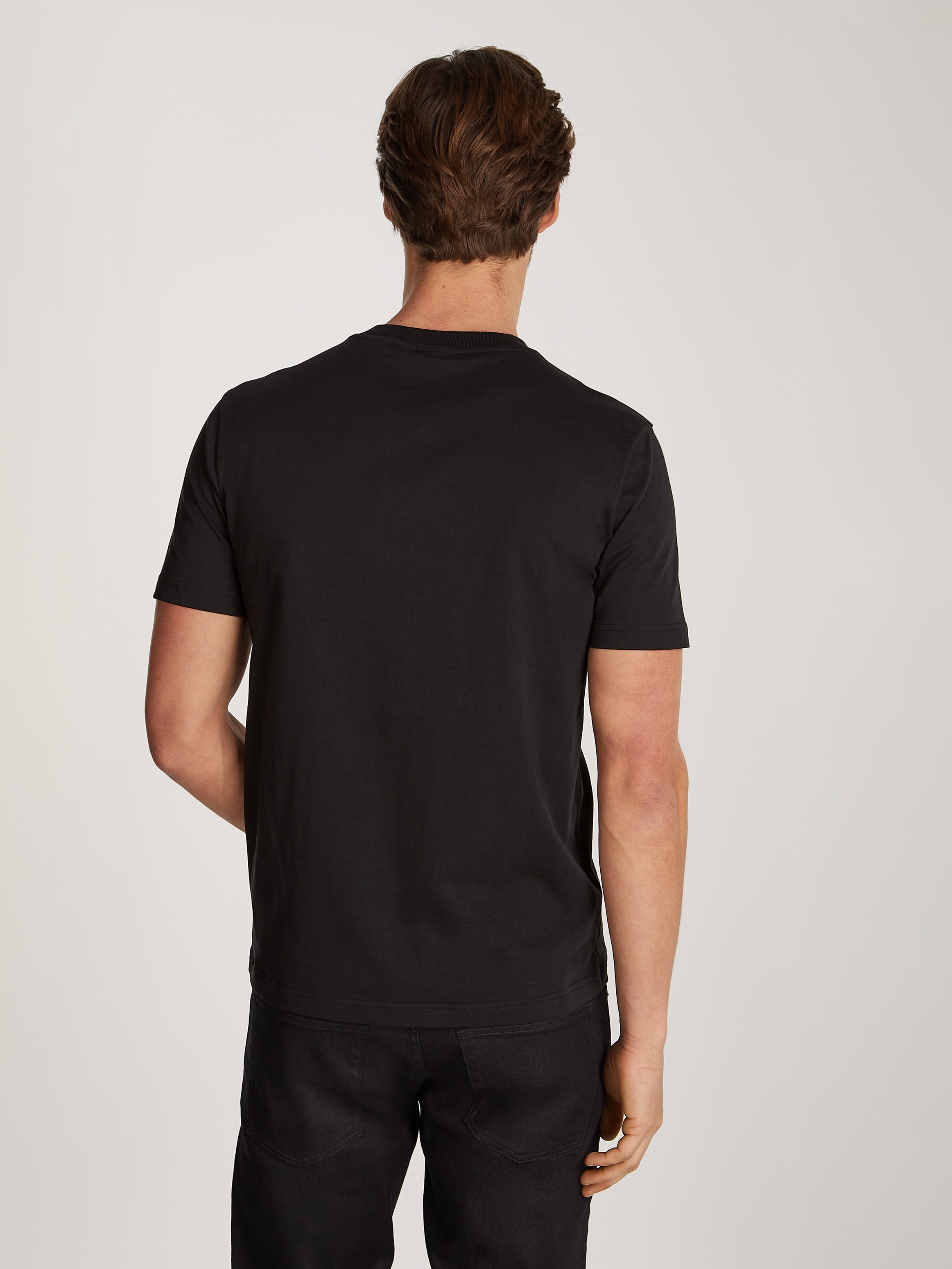 Calvin Klein T-Shirt »RAISED CONCRETE LOGO T-SHIRT«, mit Logoschriftzug