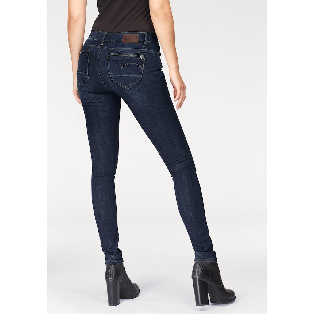 G-Star RAW Skinny-fit-Jeans »Midge Zip«