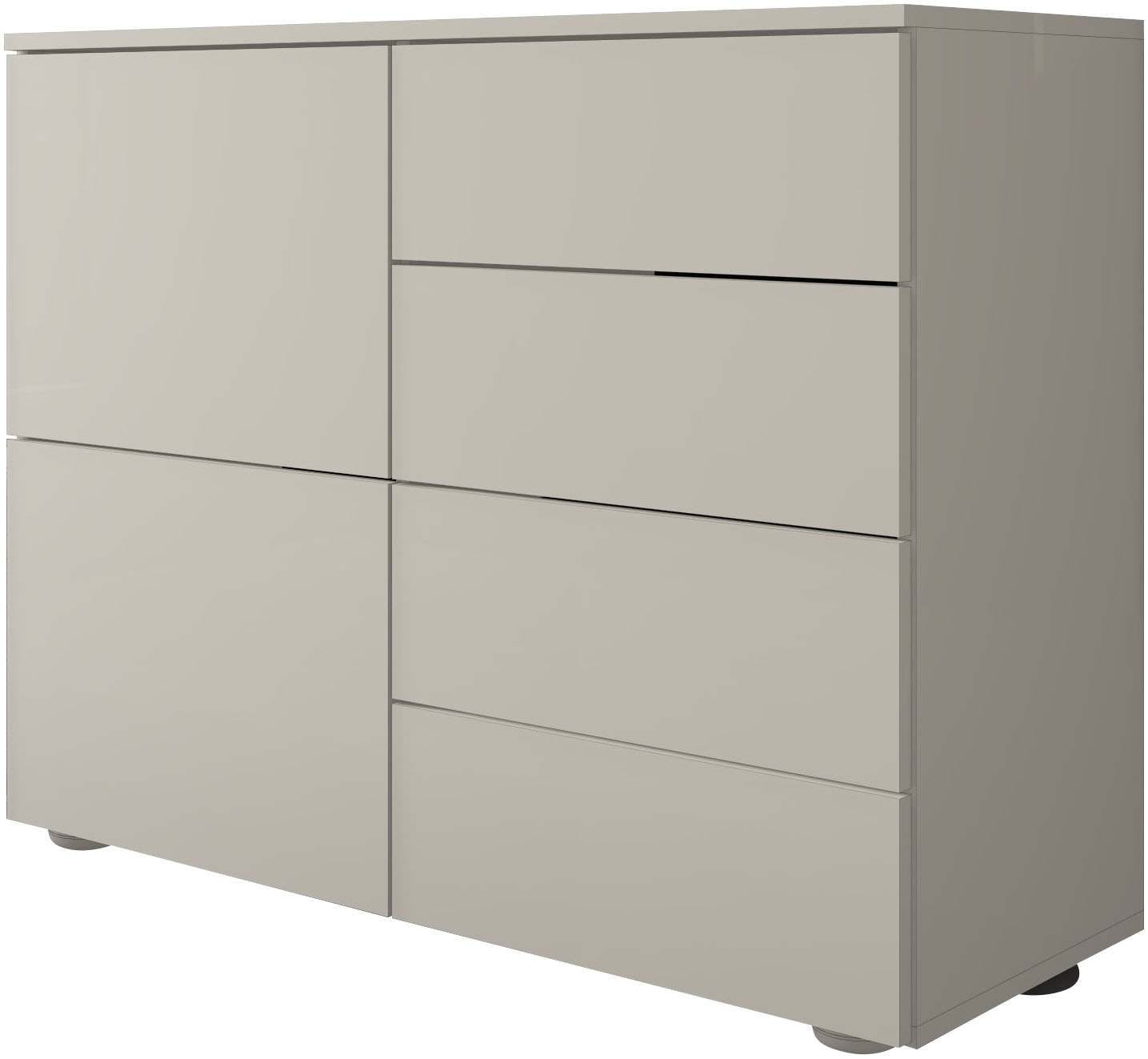 borchardt Möbel Kommode »Rova, Sideboard Breite 93 cm« Push-To-Open, verstellbare Einlegeböden, viel Stauraum, Breite 93cm