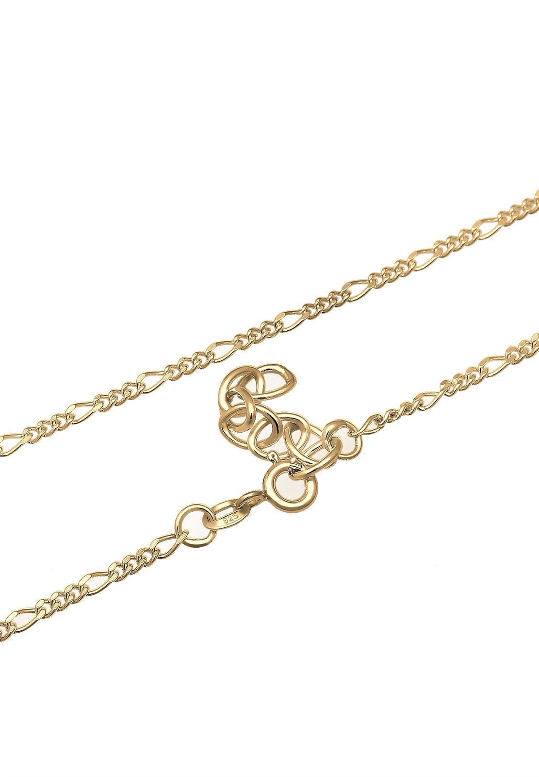 Elli Choker »Halskette Choker Figaro Basic Blogger 925 Silber«