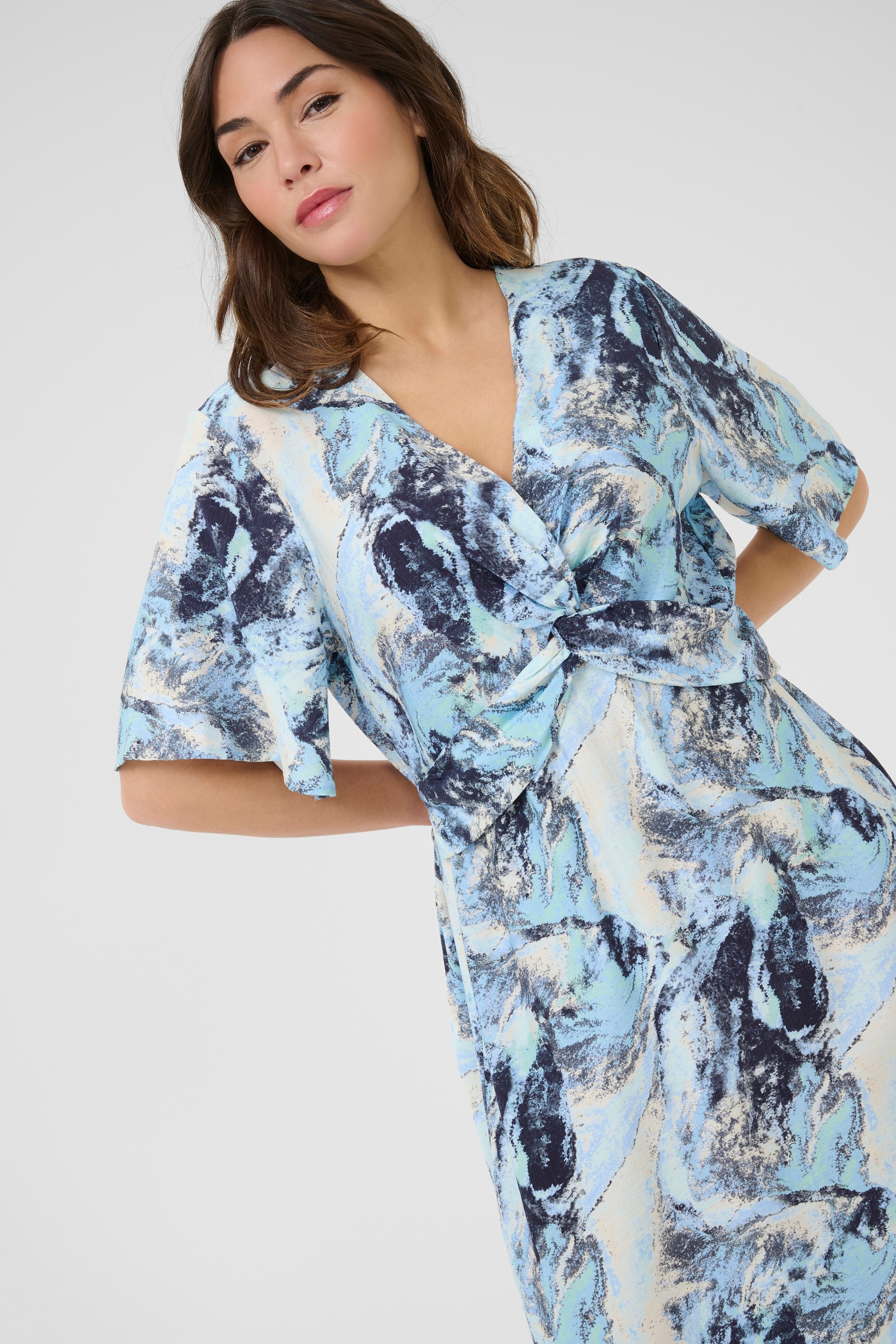 KAFFE Midikleid »Kleid KAjasmin«