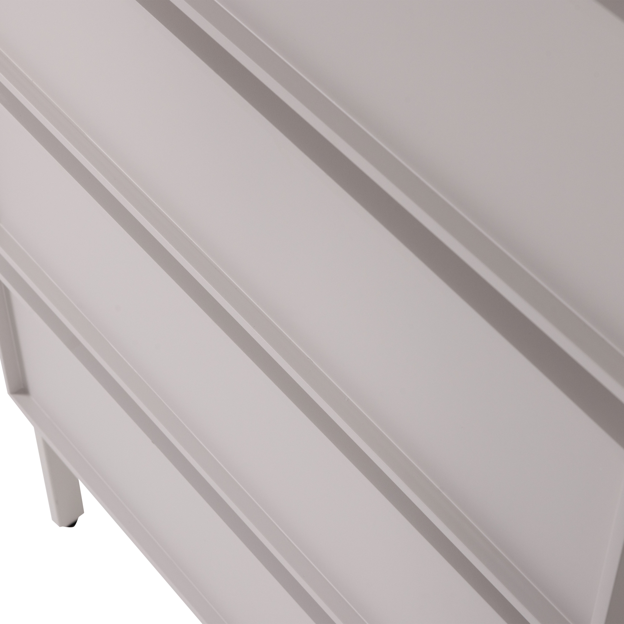 WOOOD Sideboard »Tours mit Melamin-MDF und sichtbare Maserung B 70 x T 42 x H 102 cm« Tragkraft Deckplatte 50 kg, kratz- und hitzebeständige Oberfläche