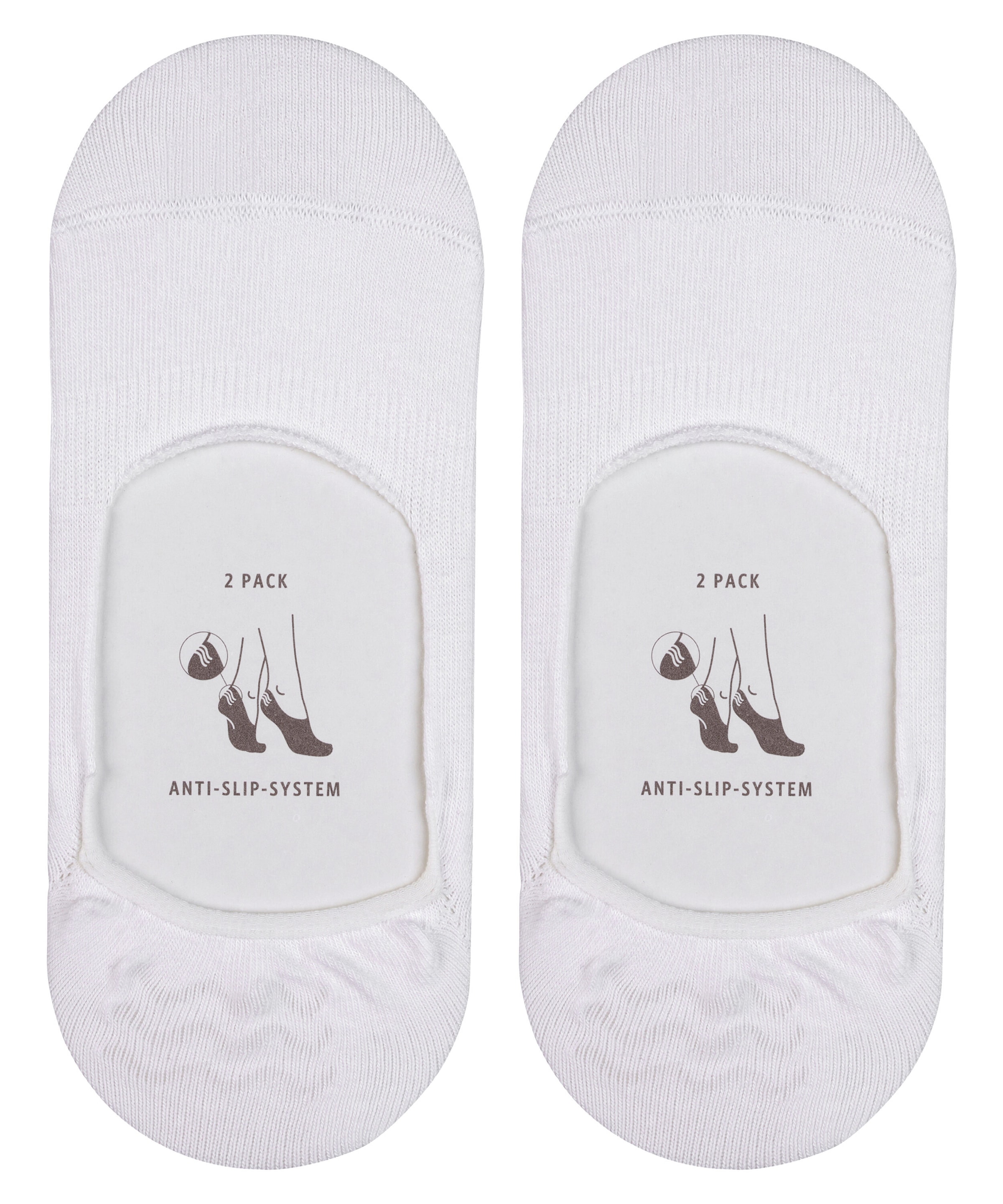 Esprit Füßlinge »Cotton« 2 Paar,  elegant, verstärkt und aus weicher Baumwolle, dünn, anti-slip