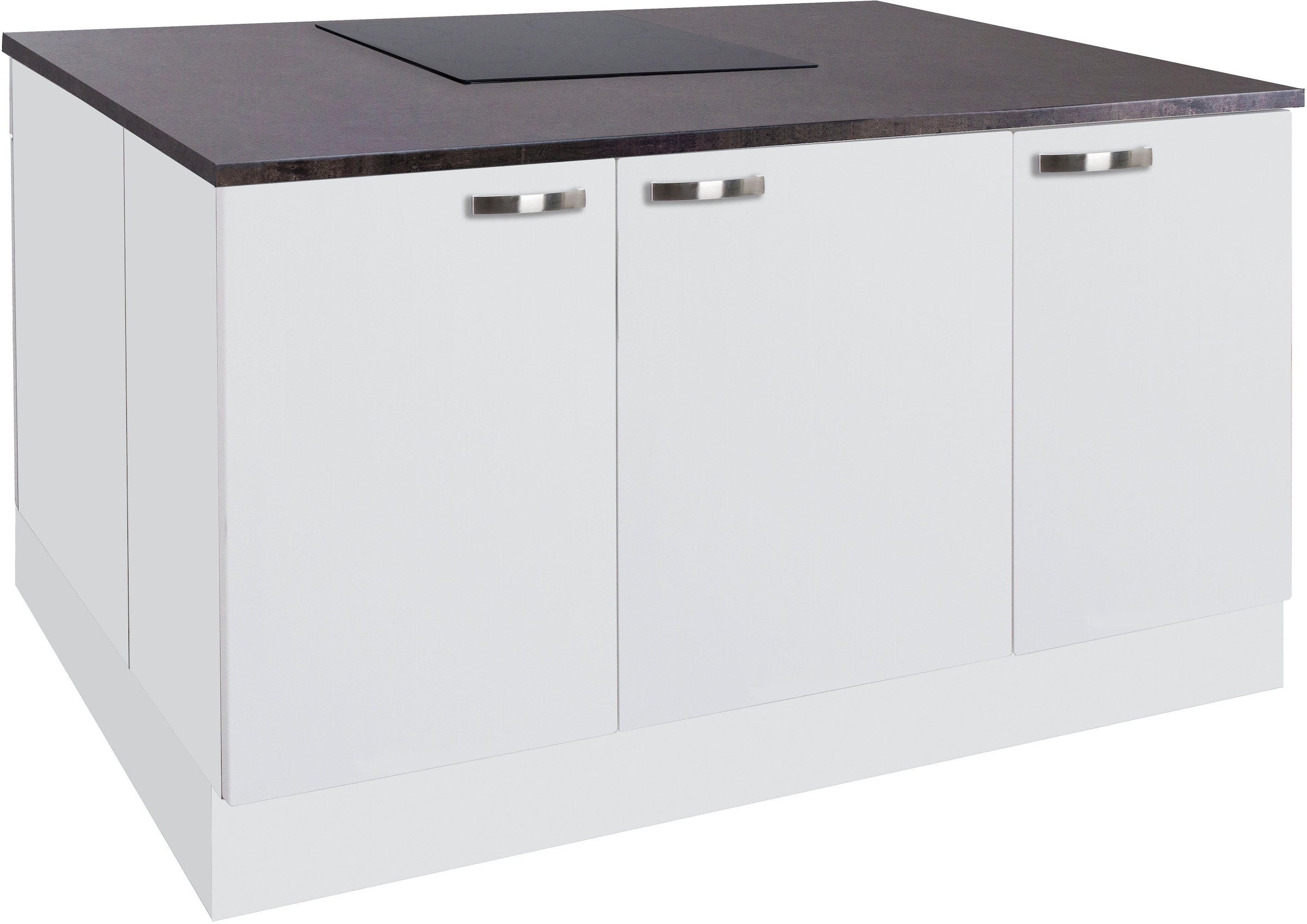 KOCHSTATION Kücheninsel »KS-Cara«, Vollauszüge und Soft-Close-Funktion, Stellbreite 160 x 95 cm
