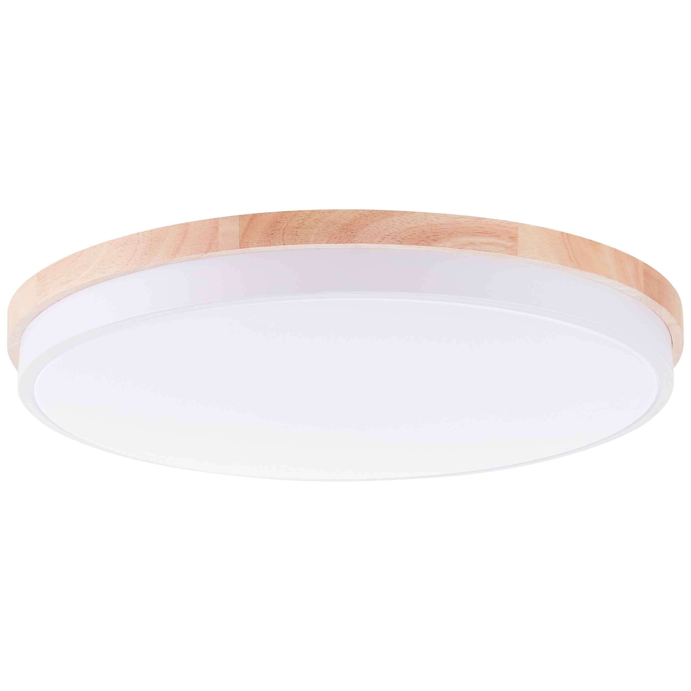 Brilliant LED Deckenleuchte »Baarlo«, Ø 50 cm, 4500 lm, 3000-6500 K, dimmbar, Fernbedienung, Holz/Metall