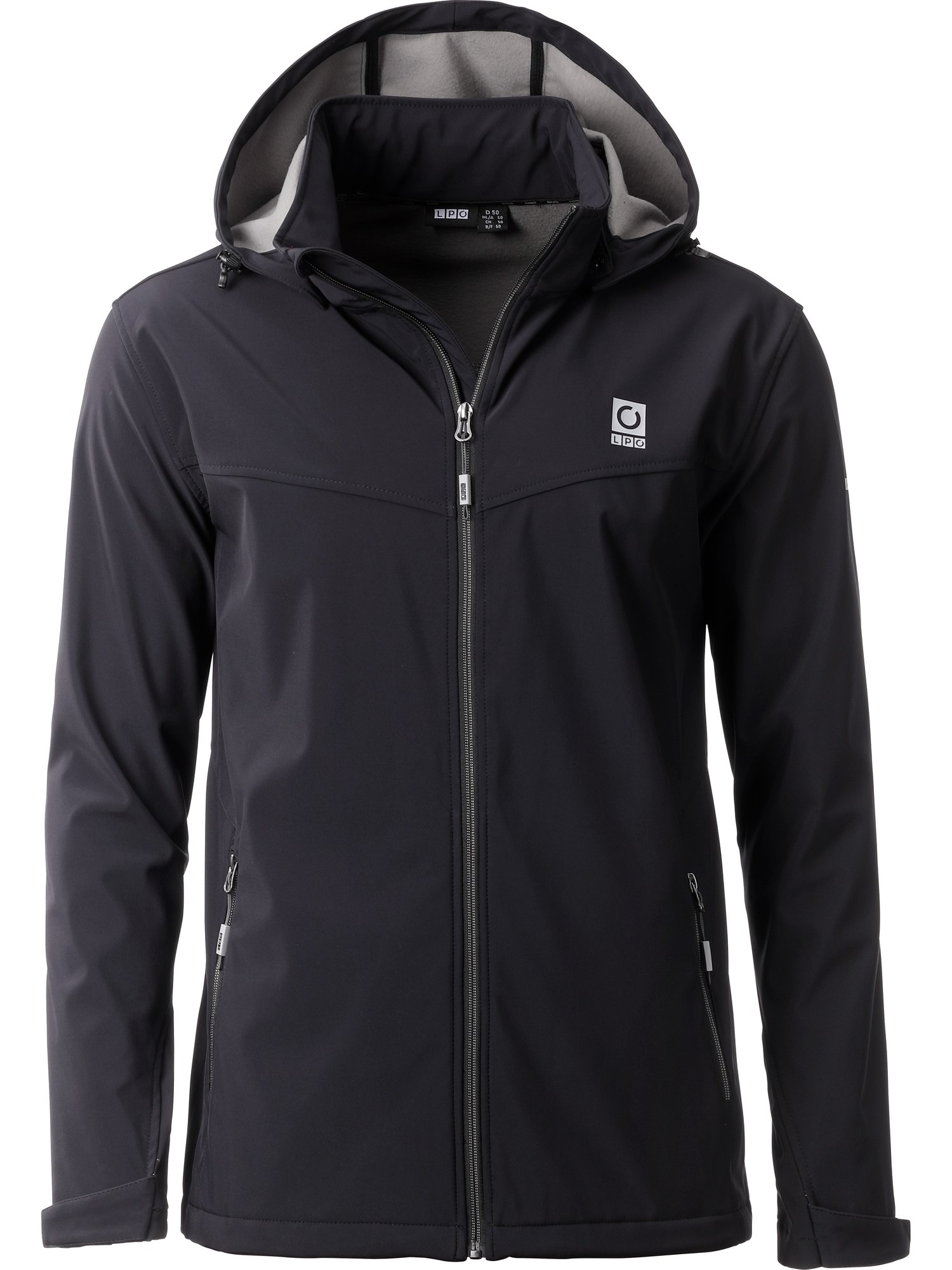 LPO Windbreaker »Melwyn Active« mit Kapuze abnehmbare, verstellbare Kapuze