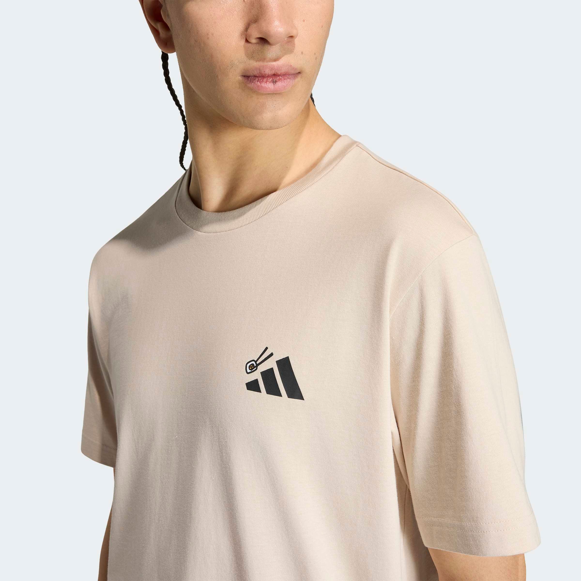 adidas Sportswear T-Shirt »M SUSHI T« aus Baumwolle, für Erwachsene, mit Basic-Design