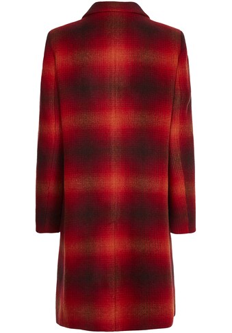 Tommy Hilfiger Wollmantel »WOOL BLEND CHECK CLASSIC COAT«, mit Karomuster kaufen