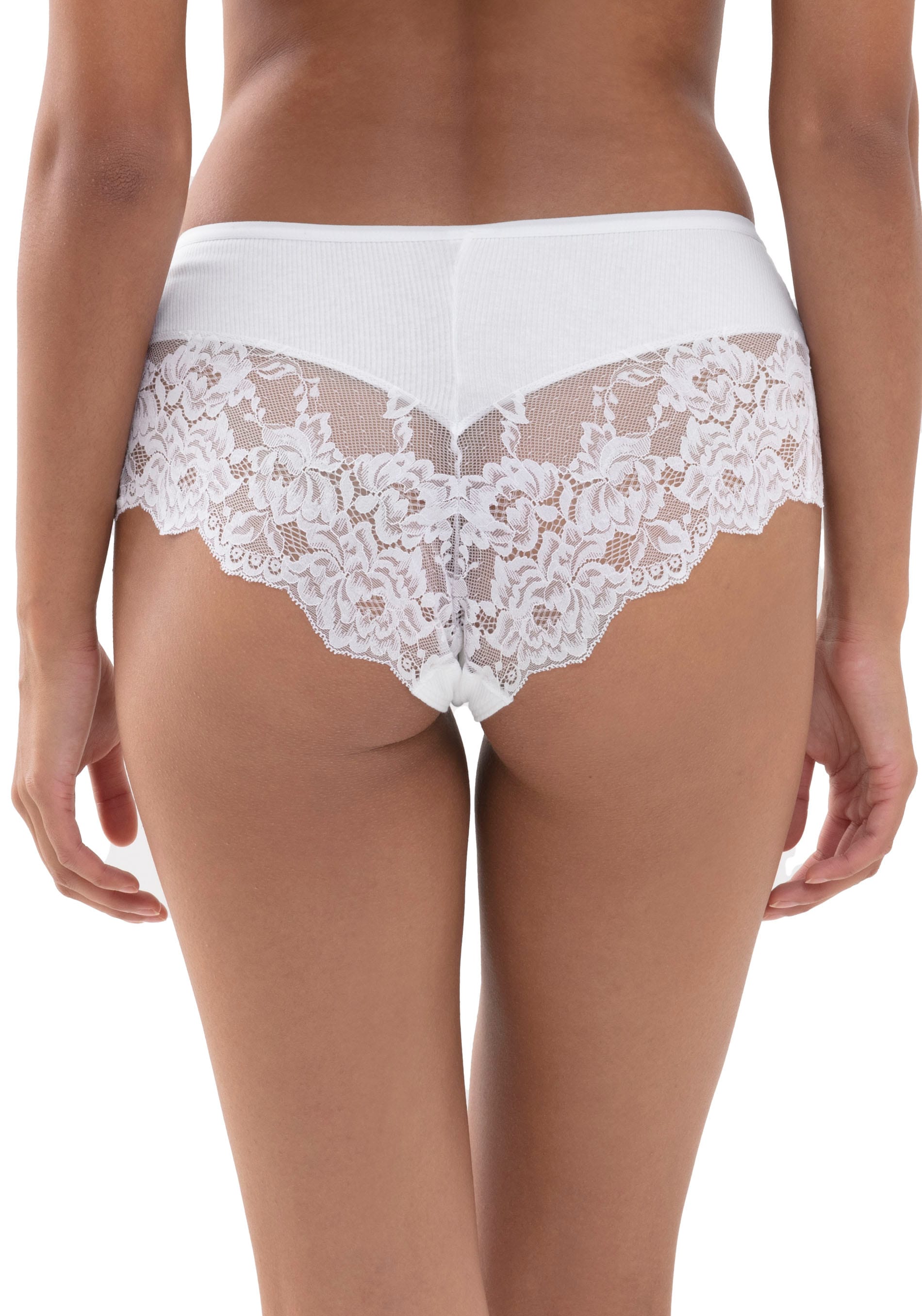 Mey Taillenslip »ORGANIC COTTON«, Spitzenverzierung hinten und an den Seiten