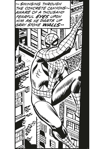 Komar Fototapete »Spider-Man Classic Climb«, bedruckt-Comic-Retro-mehrfarbig, BxH:... kaufen
