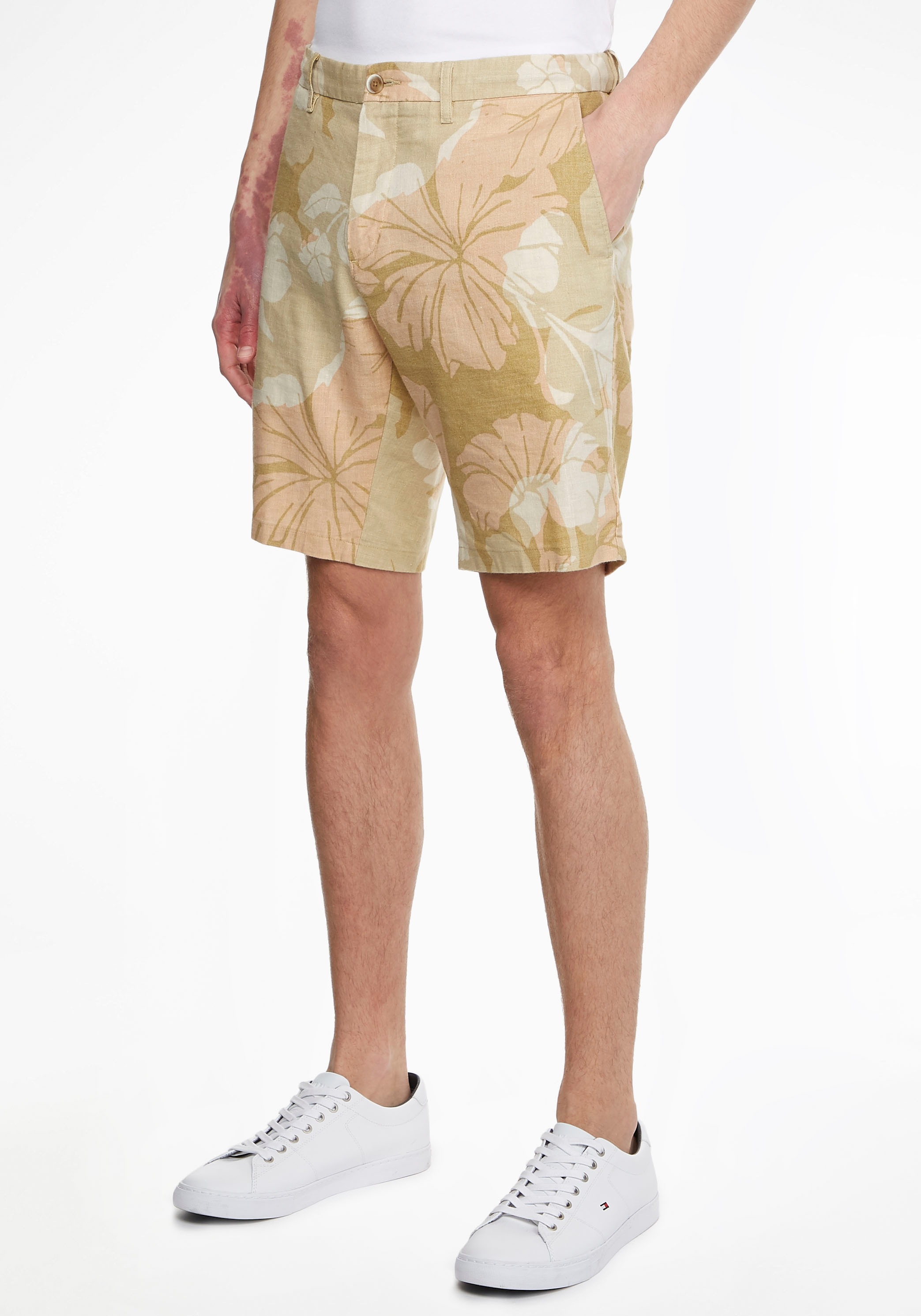 Tommy Hilfiger Chinoshorts »HARLEM MODERN CHINO LINEN PRINT«