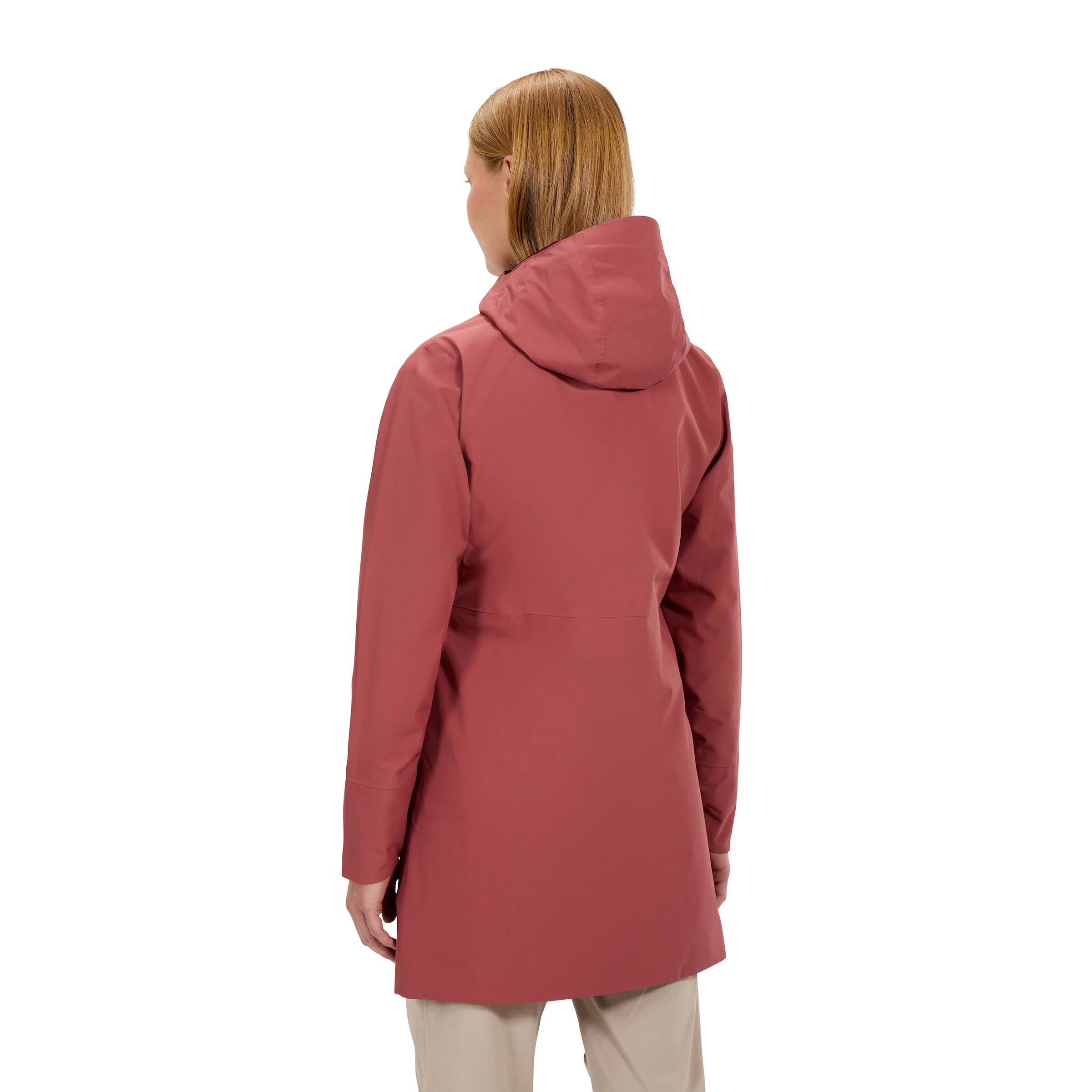 Berghaus Softshelljacke »OMEARA LONG SHELL JKT AF« sportlicher Stil, mit verstellbarer Kapuze, atmungsaktiv