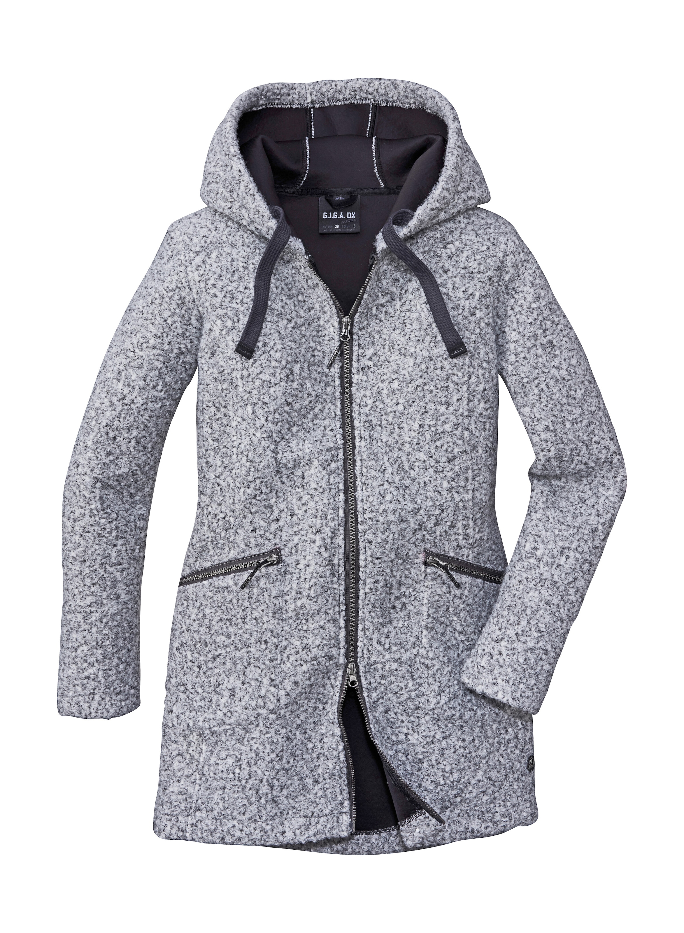 G.I.G.A. DX by killtec Parka »GW 87 WMN PRK_Roshana«, Windabweisender Damen Parka mit verstellbarer Kapuze u Zipper-Taschen