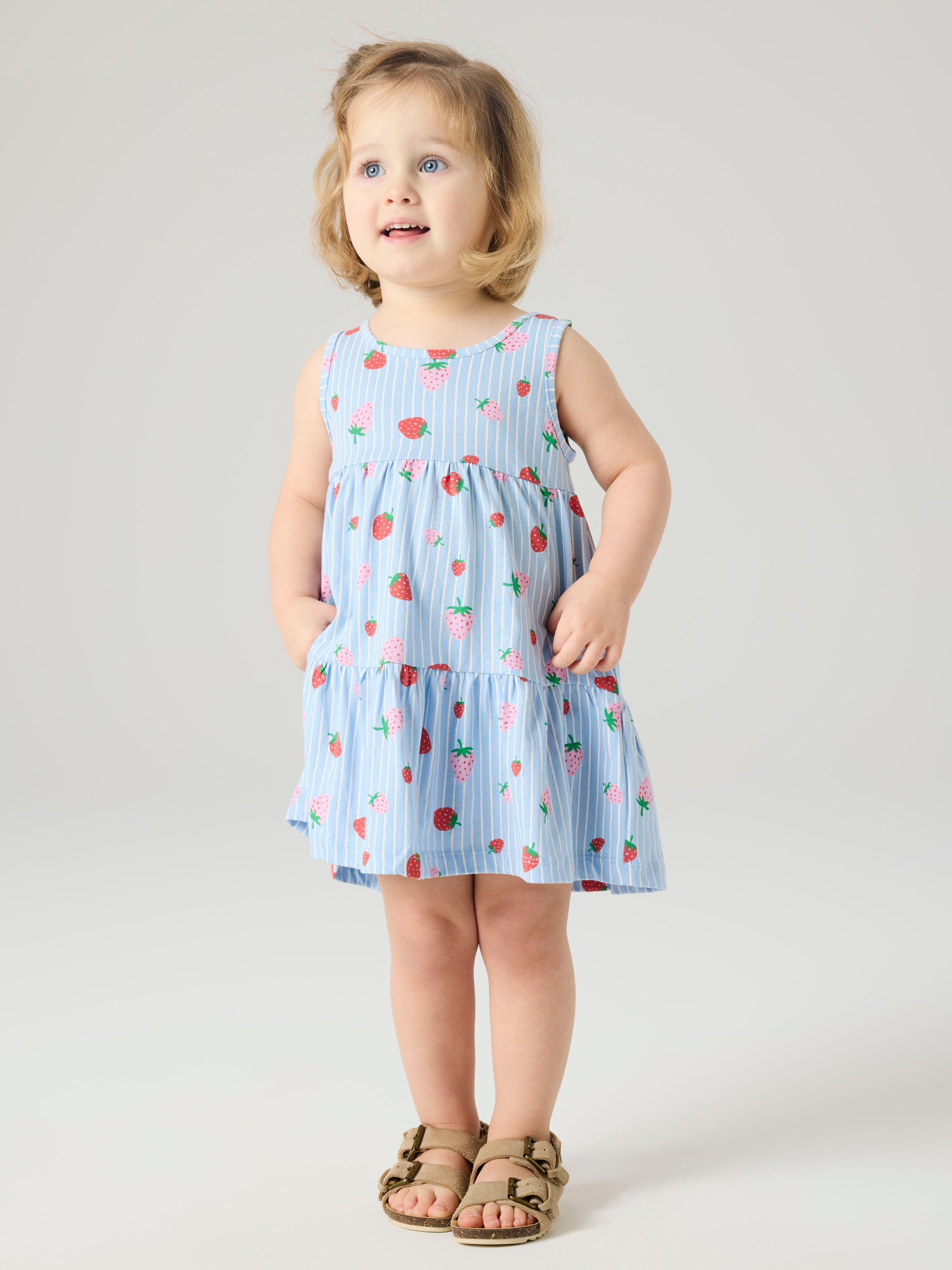Name It Minikleid »NMFVIGGA SPENCER DRESS« im sommerlichen Alloverprint