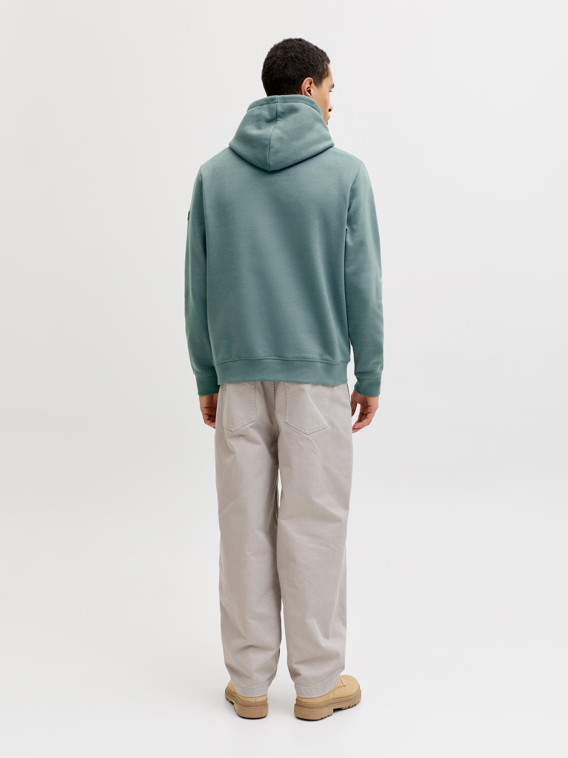 Jack & Jones Kapuzensweatshirt »JCOFUSION SWEAT BADGE HOOD«
