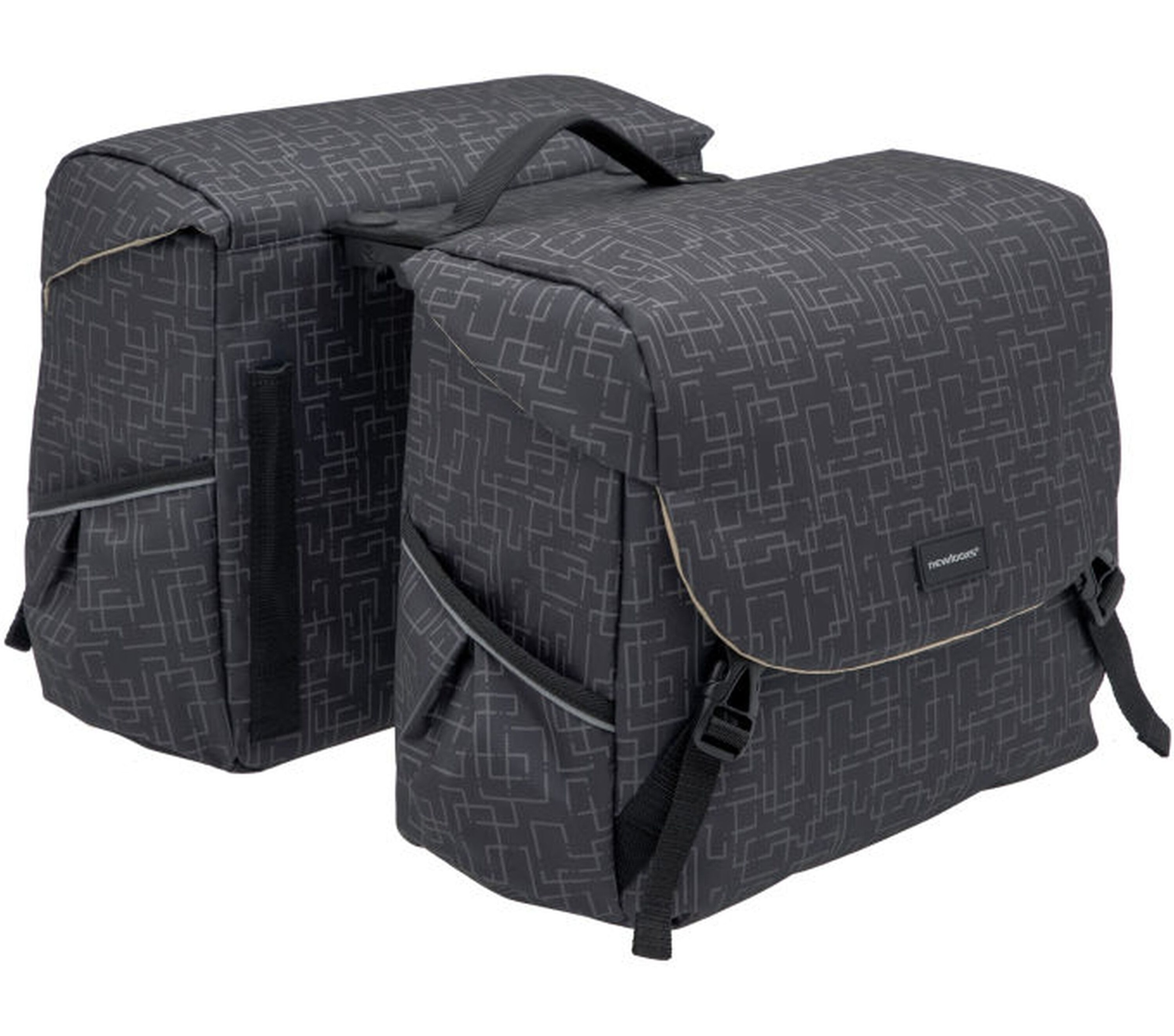 Gepäckträgertasche »Doppelpacktasche Mondi Joy Double MIK Ivy, black«