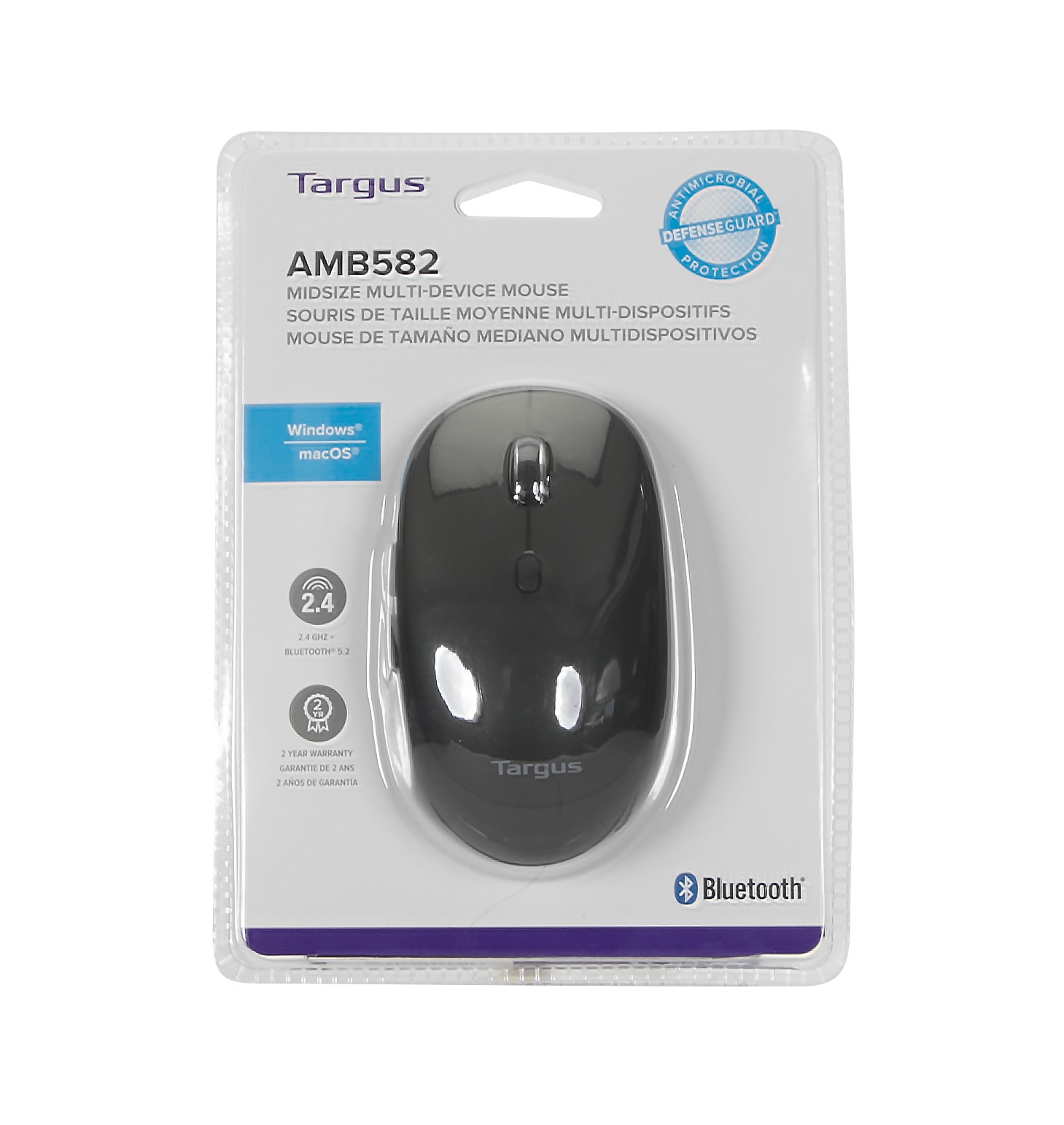 Targus Maus »Midsize Multi-Device Mouse«, Bluetooth