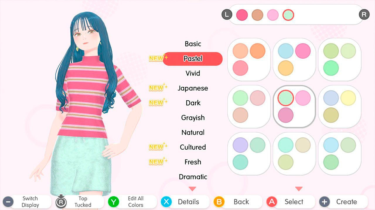 Nintendo Switch Spielekonsole »Lite + kostenloses Spiel "Fashion Dreamer"«