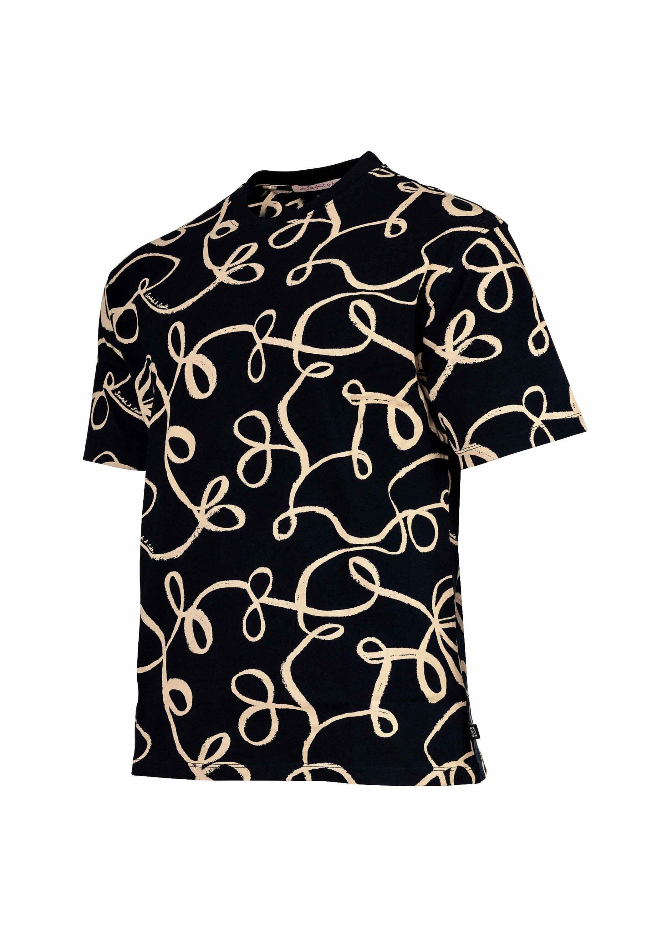 Scotch & Soda T-Shirt »T-Shirt Relaxed Fit AOP T-Shirt 1er Pack«