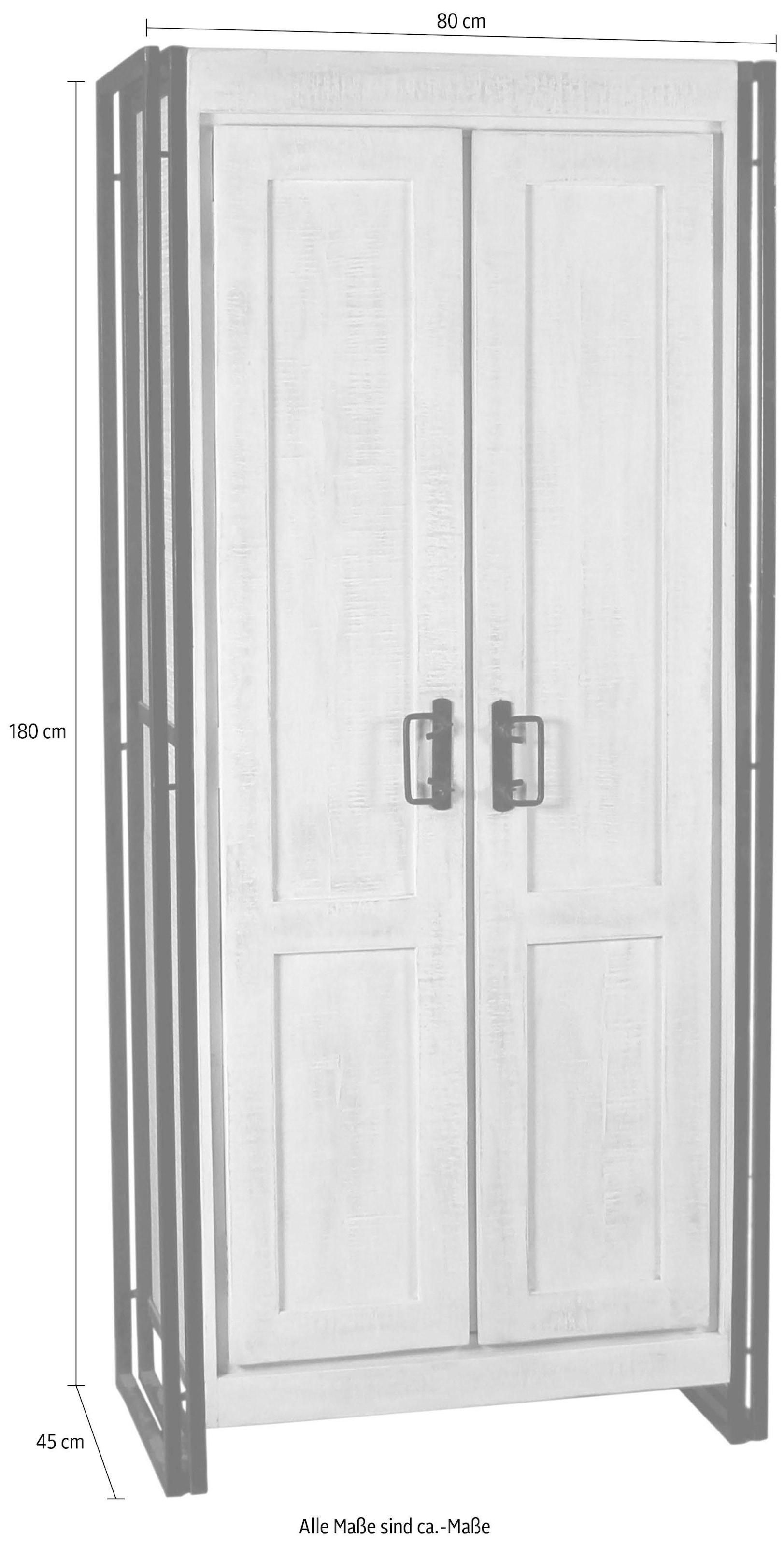 SIT Garderobenschrank »White Panama« im Vintage Look