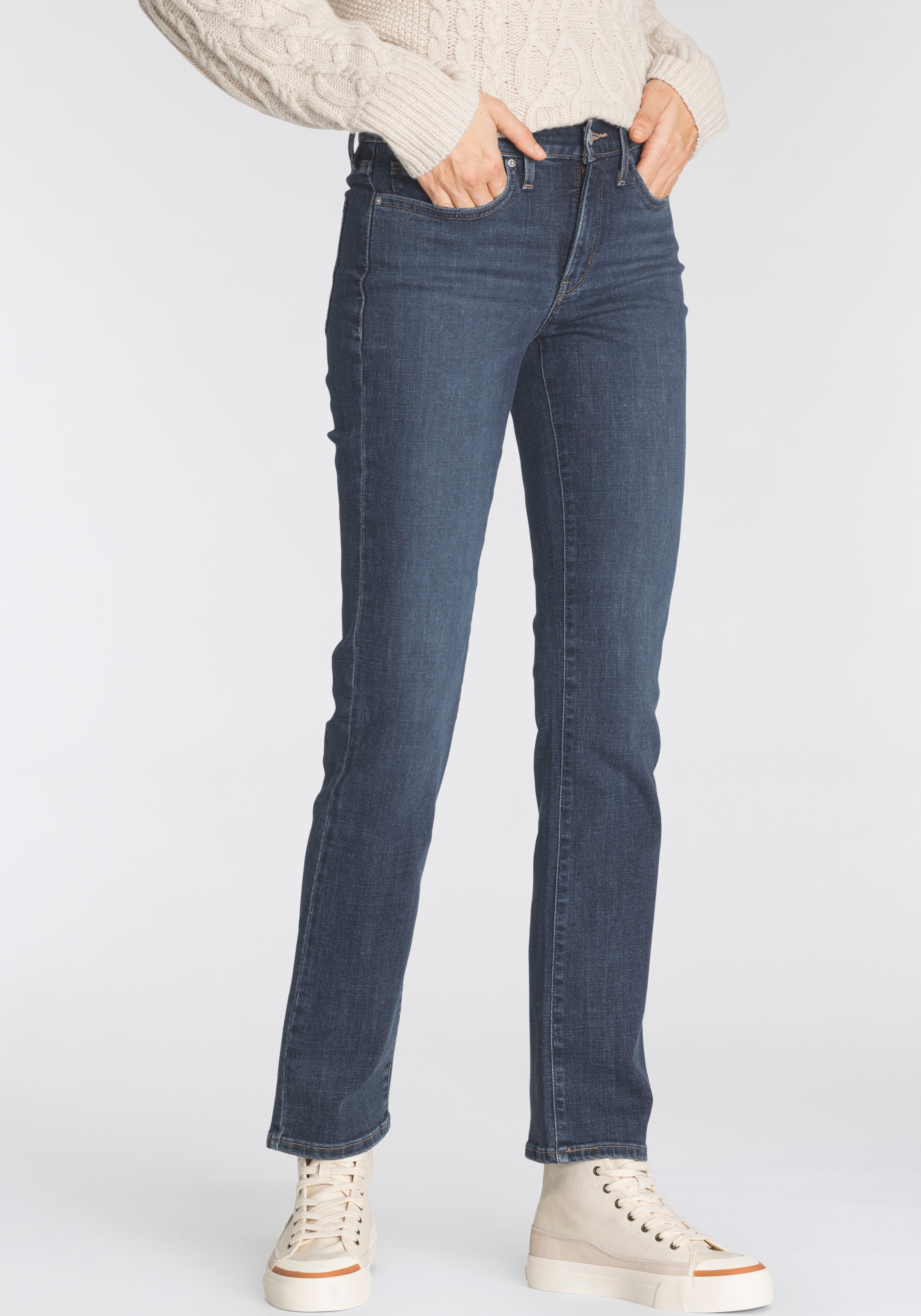 Levi's® Gerade Jeans »314 Shaping Straight«, mit Stretch