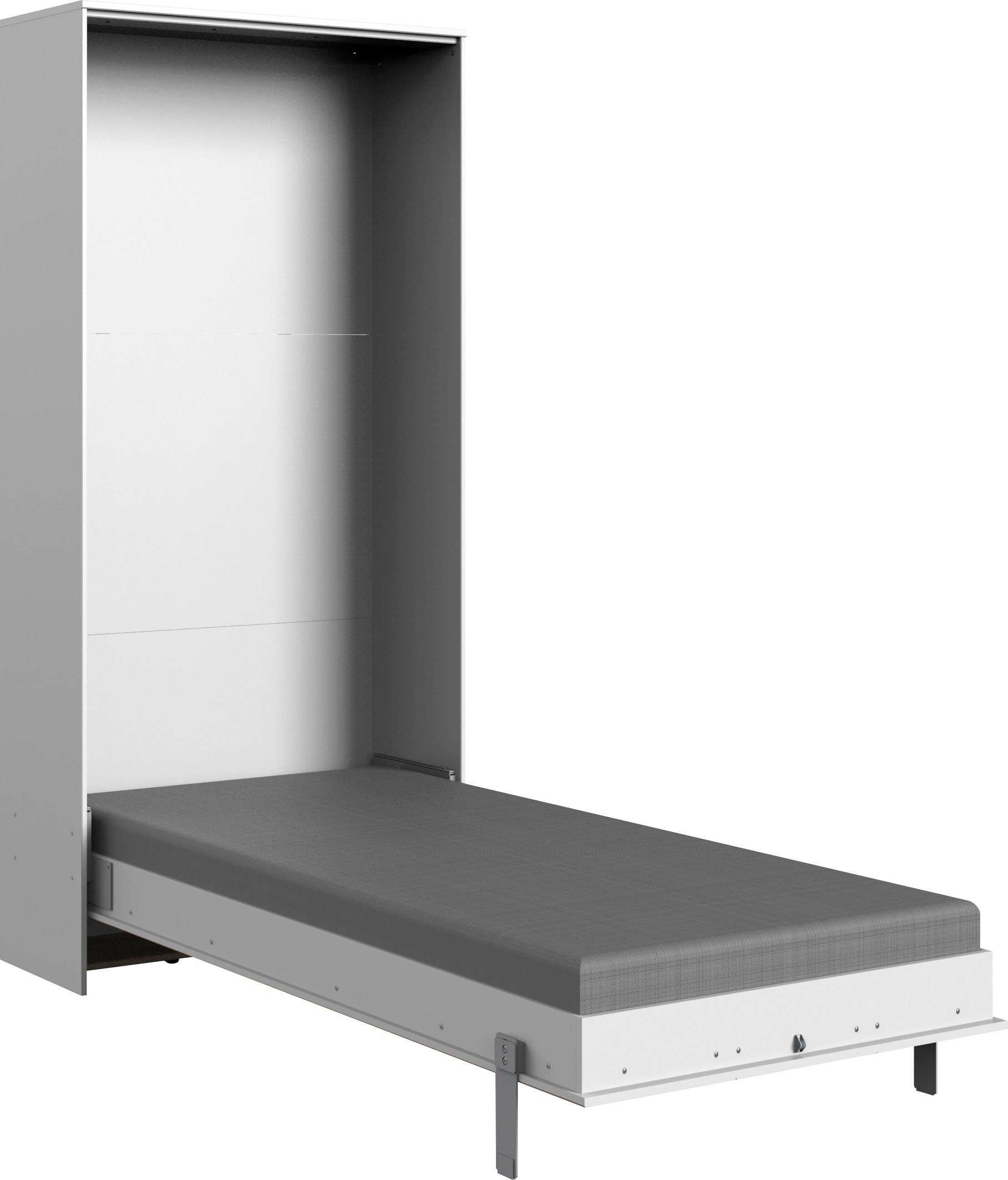 Wimex Schrankbett »Juist Schrankklappbett Gästebett« vertikal klappbar, 3 Liegeflächen, mit Lattenrost, Made in Germany