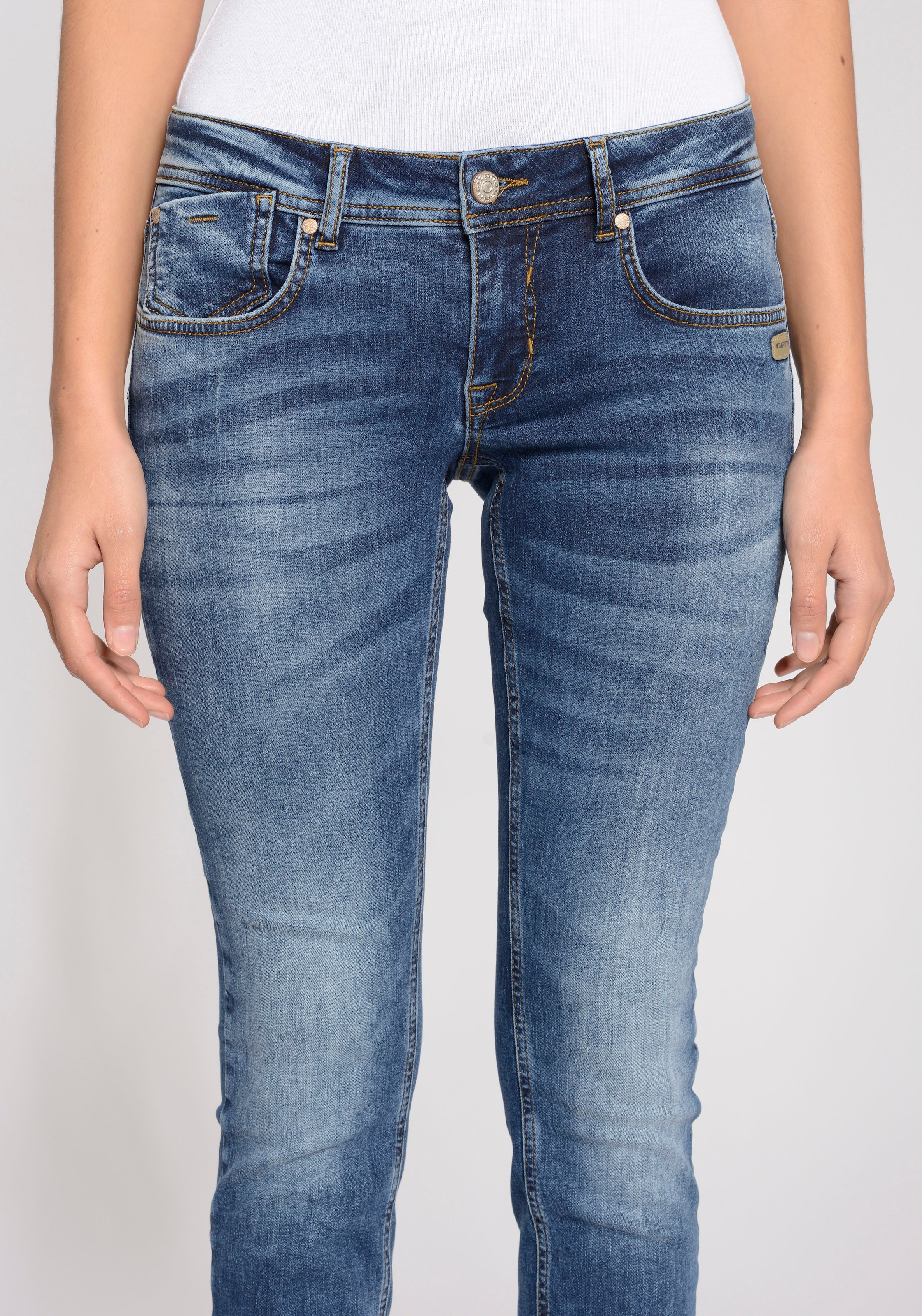 GANG Skinny-fit-Jeans »94 OTTO Online Cropped« Faye Shop im