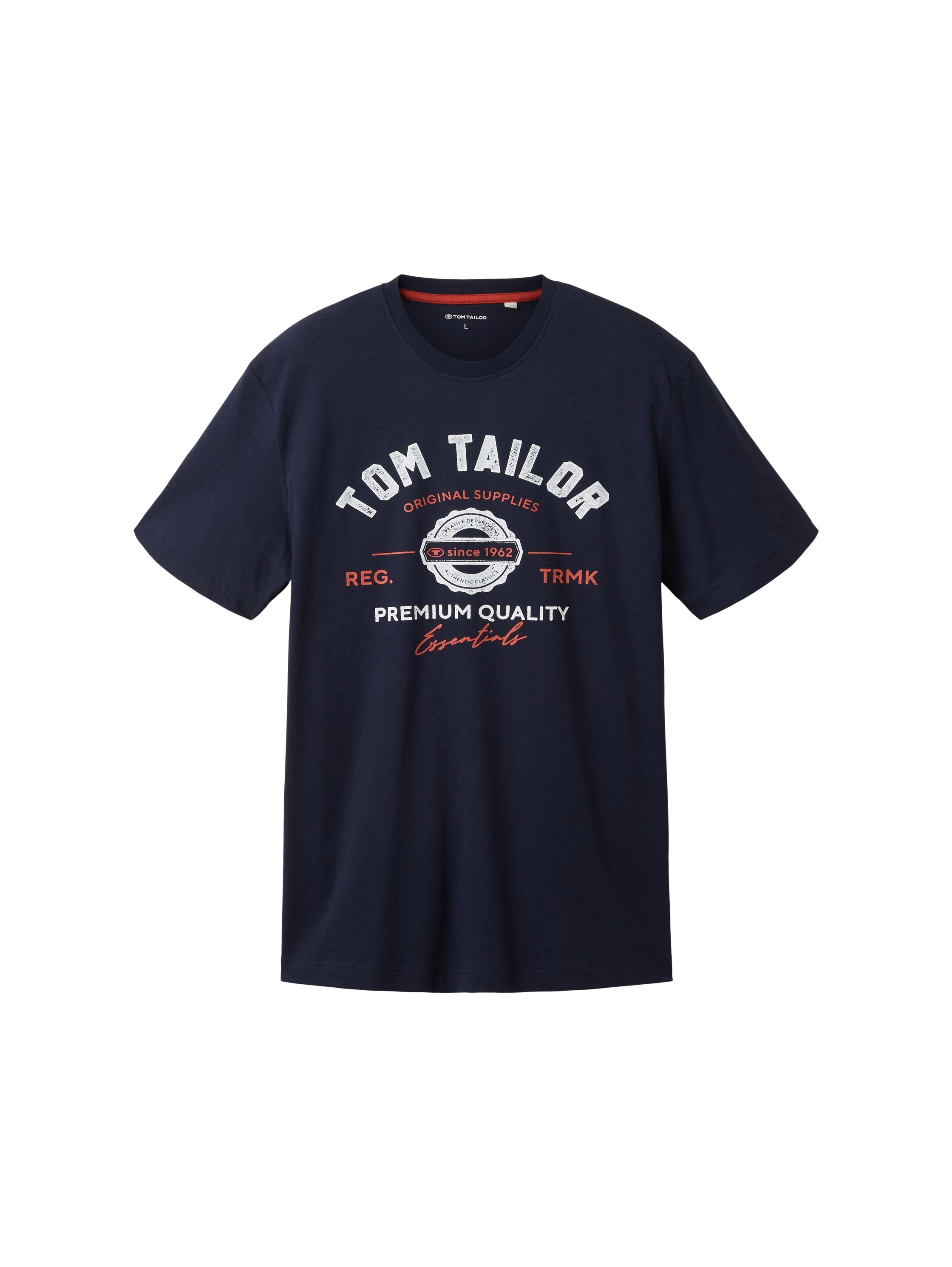 TOM TAILOR Logofrontprint großem OTTO shoppen T-Shirt, bei online mit
