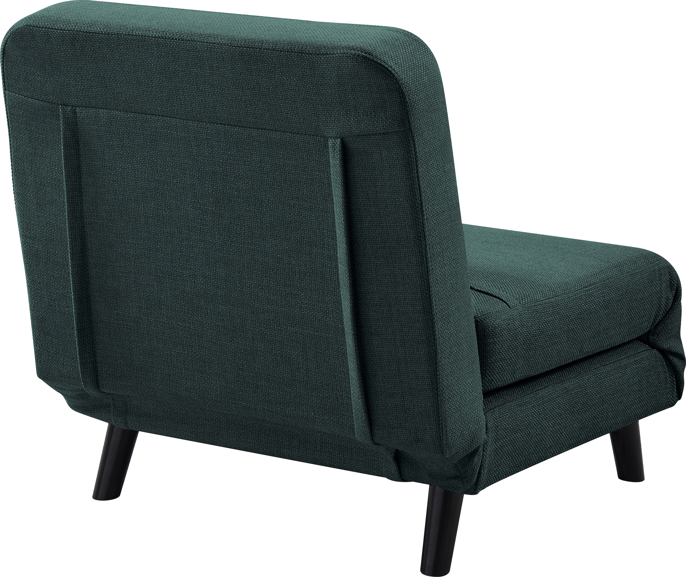 ATLANTIC home collection Sessel »Robby«, inkl. Bettfunktion, mehrfach verstellbar, Strukturbezug