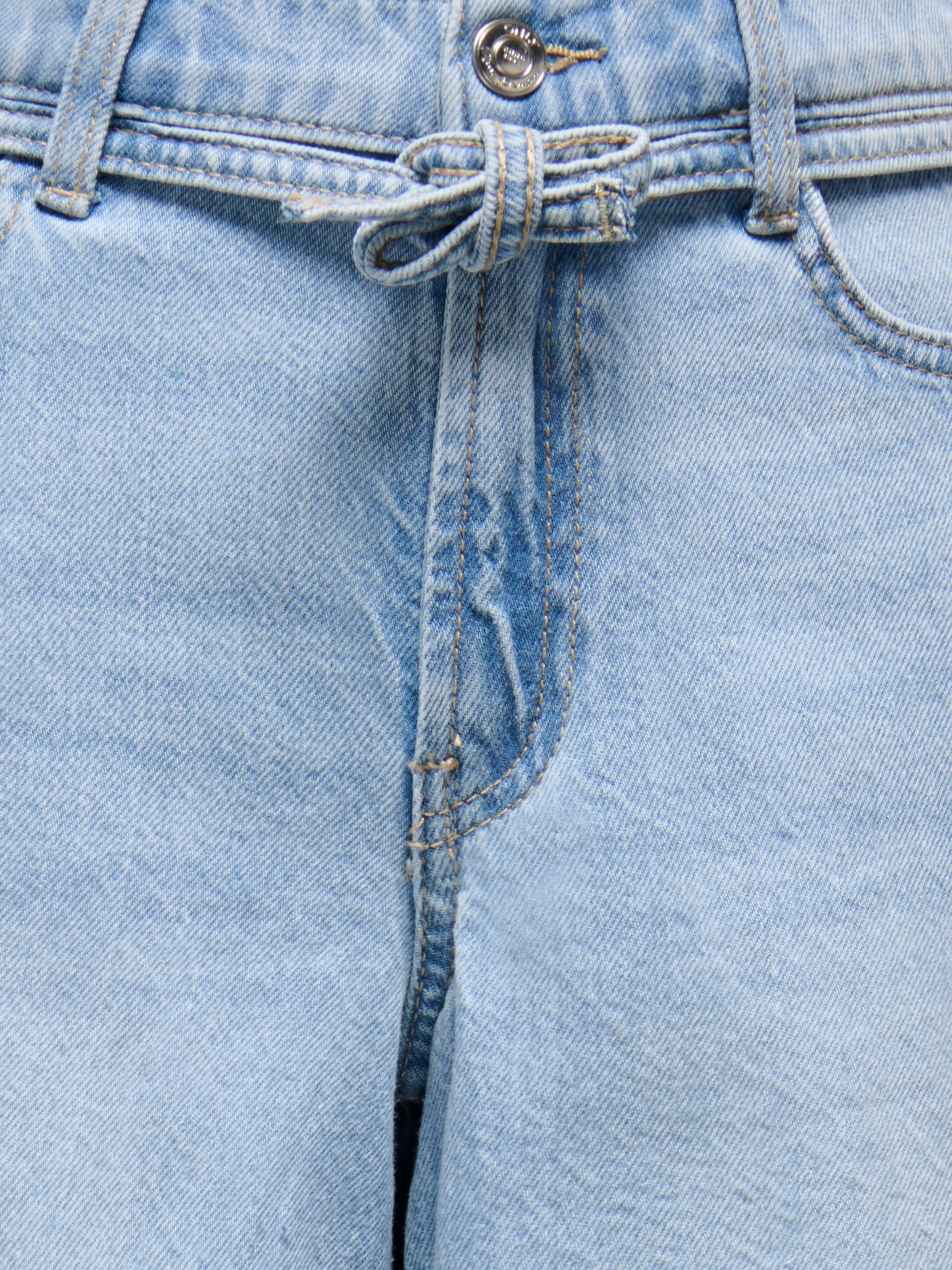 KIDS ONLY Jeansshorts »KOGGIANNA HW BELT SHORTS PIMBOX DNM NOOS« mit schmalem, dekorativen Bindeband in der Taille