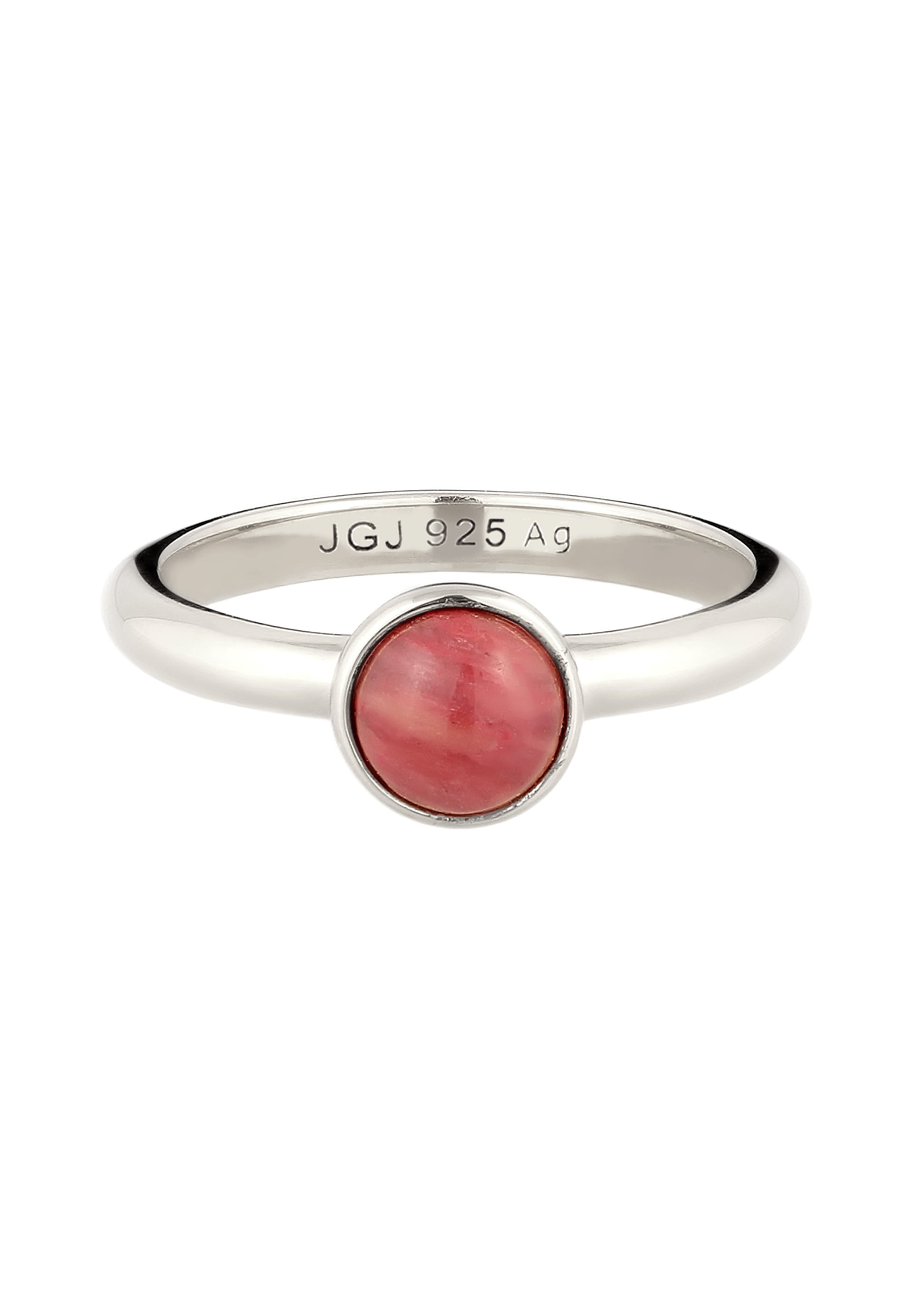 Elli Silberring »Ring Achat Rot 925 Sterling Silber«
