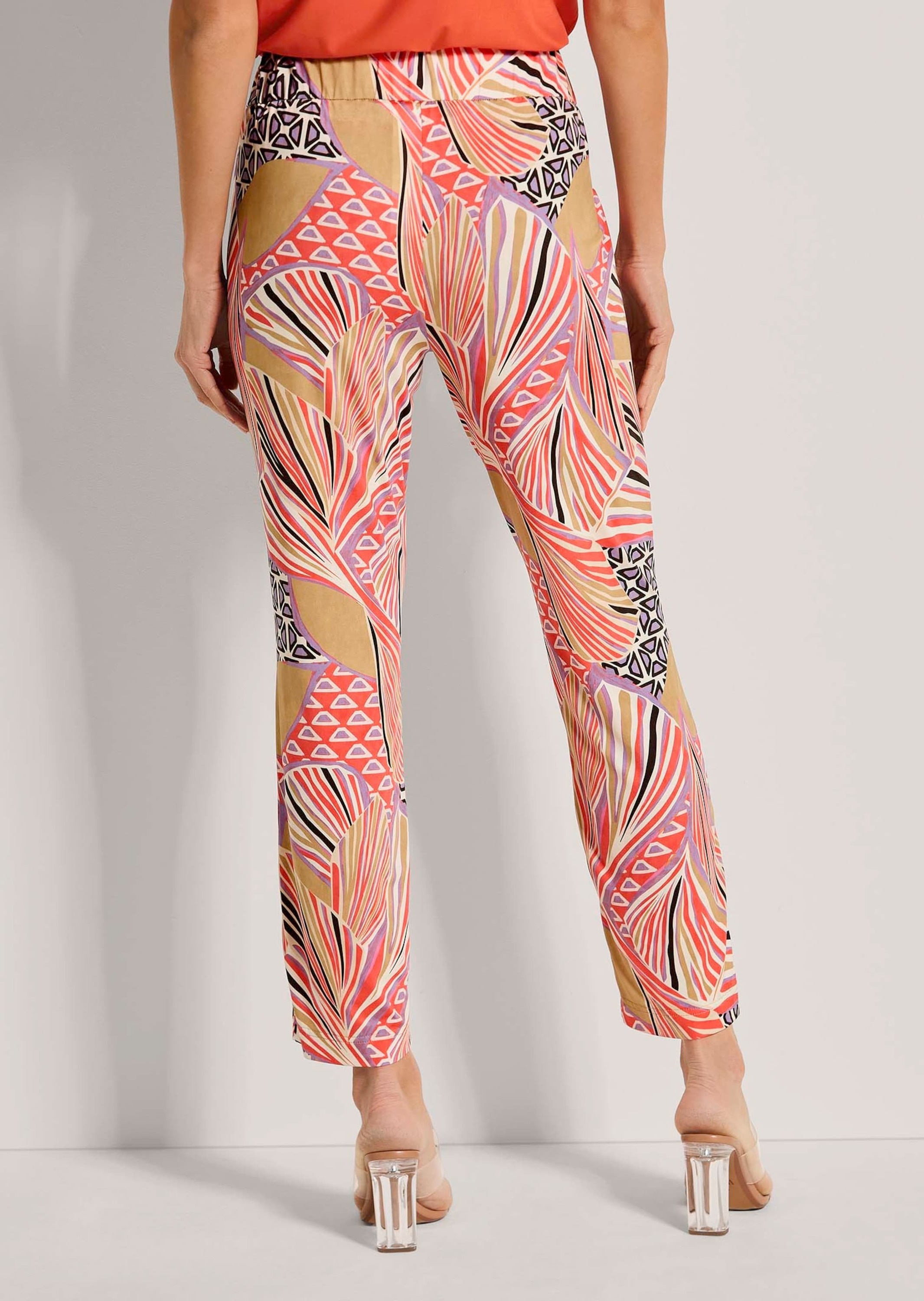 MADELEINE Schlupfhose »7/8 Hose Farbige Schlupfhose mit grafischem Print«