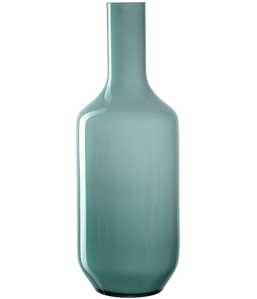 Bodenvase »Dekovase MILANO, handgefertigt«, (1 St.), aus Glas, in Flaschenform