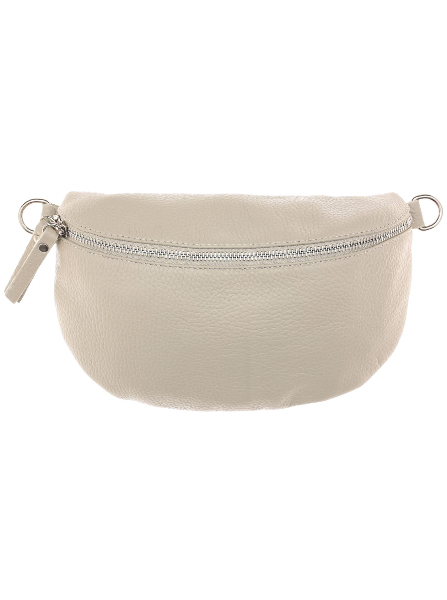 Zwillingsherz Umhängetasche »XXL Crossbody Bag Leder«, Große Umhängetasche mit Reißverschluss