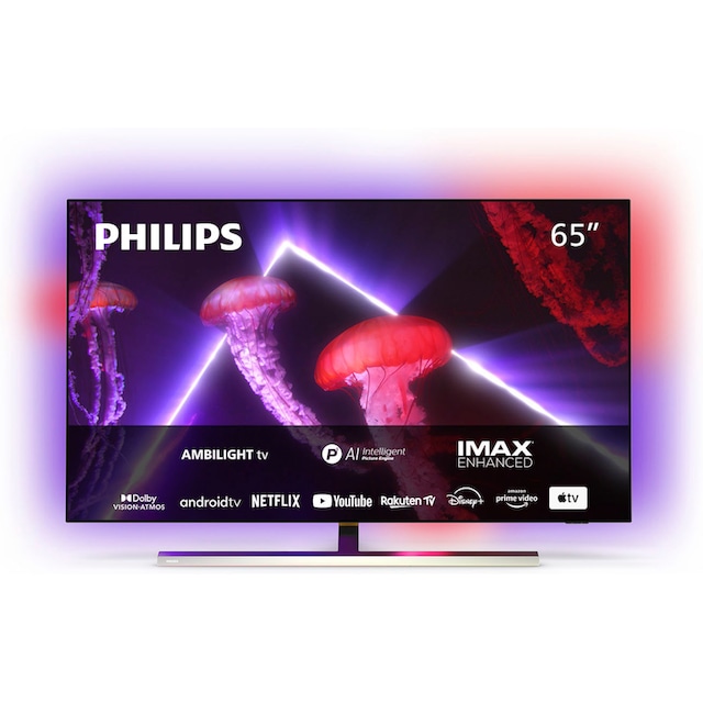 Philips OLED-Fernseher »65OLED807/12«, 164 cm/65 Zoll, 4K Ultra HD, Smart-TV -Android TV online bei OTTO