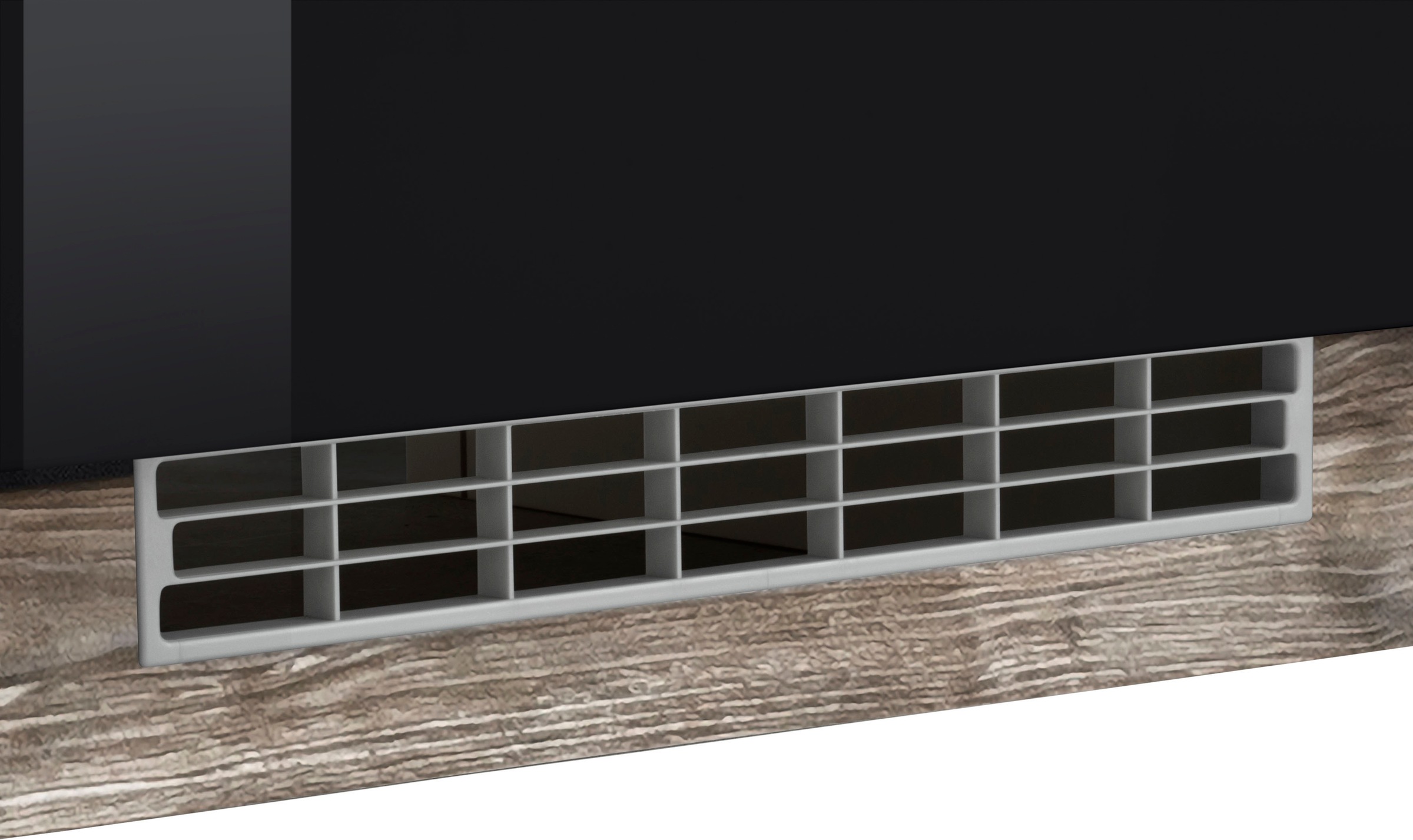 KOCHSTATION Küchenzeile »KS-Brindisi Breite 280 cm« wahlweise mit E-Geräten und Induktion, mit MDF-Fronten und Regal