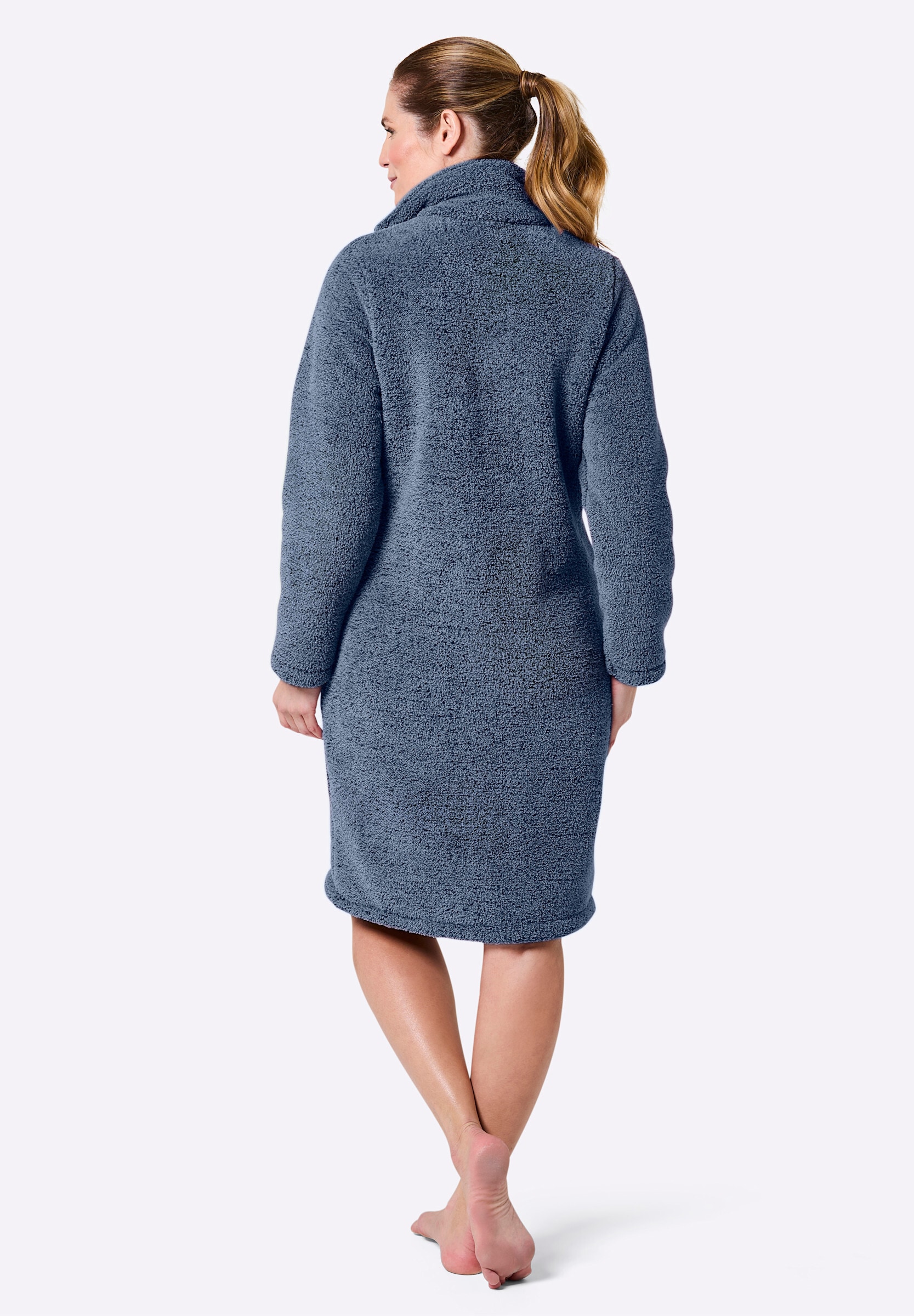 Plantier Bademantel »Bademantel Damenbademantel aus Teddy-Fleece«