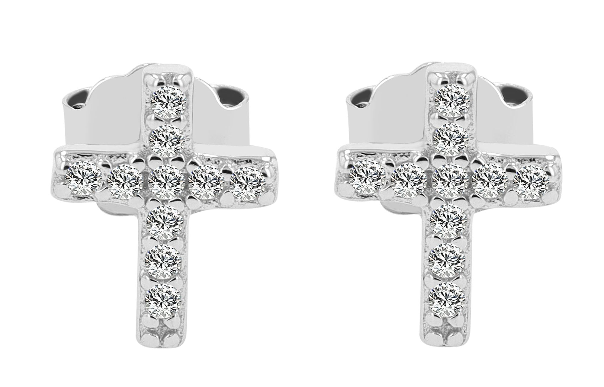 Adelia´s Paar Ohrstecker »Damen Ohrringe ¿ Ohrstecker aus 925 Silber«