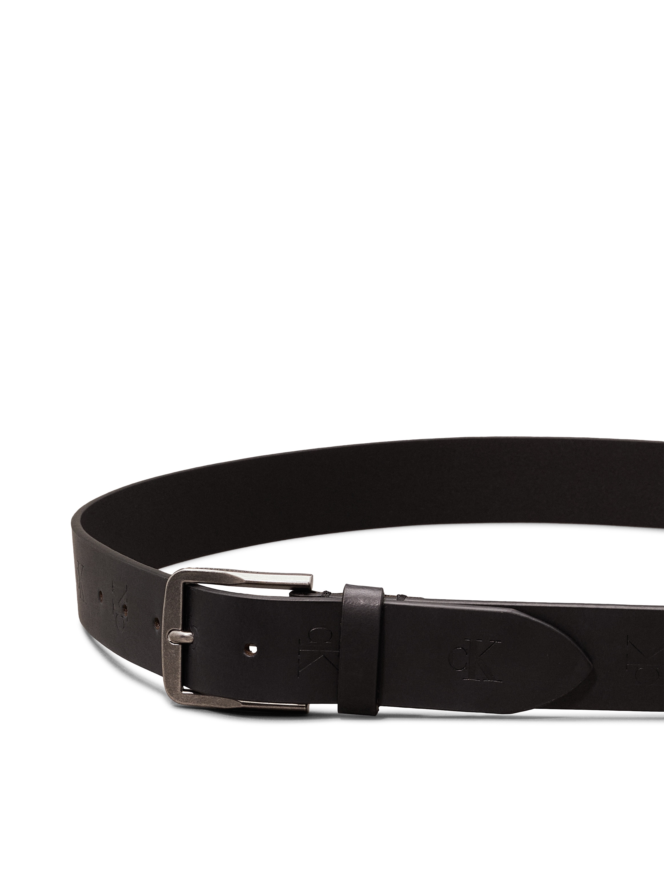 Calvin Klein Jeans Ledergürtel »CLASSIC FLAT LTHR BELT 35MM AOP«