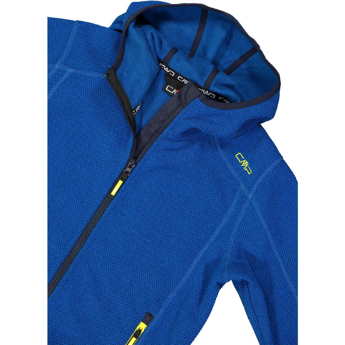 CMP Strickfleecejacke, (1 St.), mit Kapuze, Wärmend & Atmungsaktiv & Schnell trocknend & für Kinder