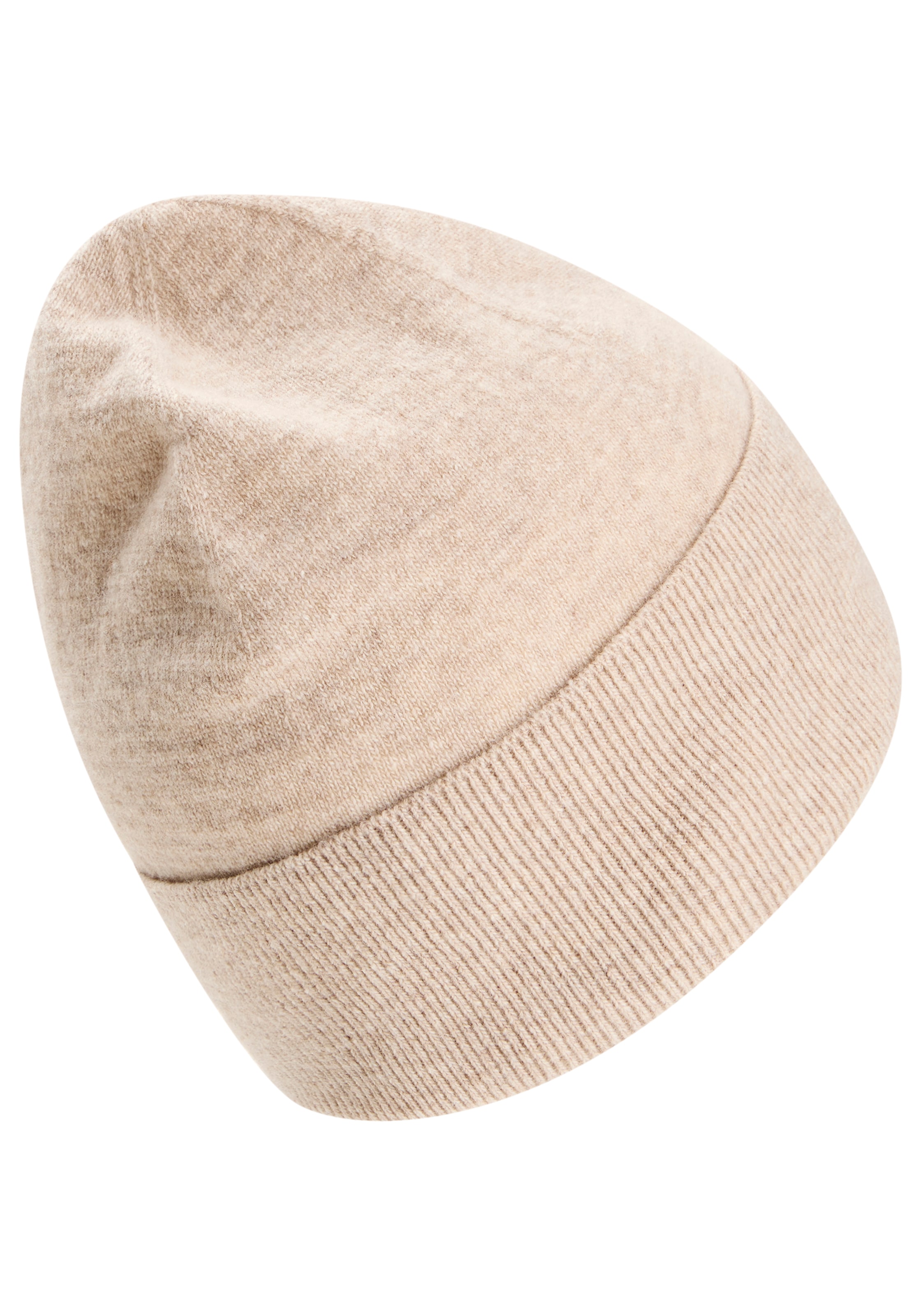 BOSS Strickmütze »Laris Hat« aus edlem Schurlwoll-Kaschmir-Mix, unisex