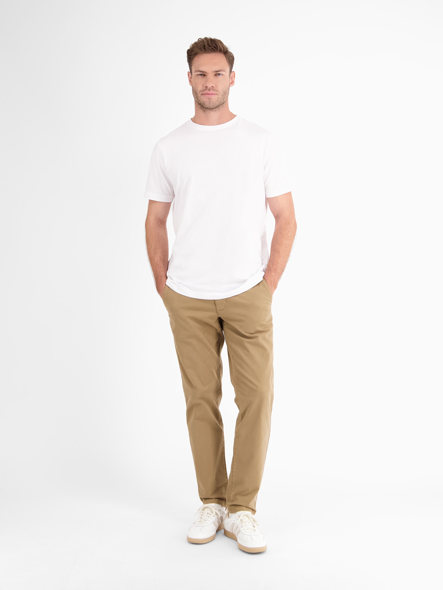 LERROS 5-Pocket-Hose »Basic Chino in Strukturqualität, SLIM FIT«